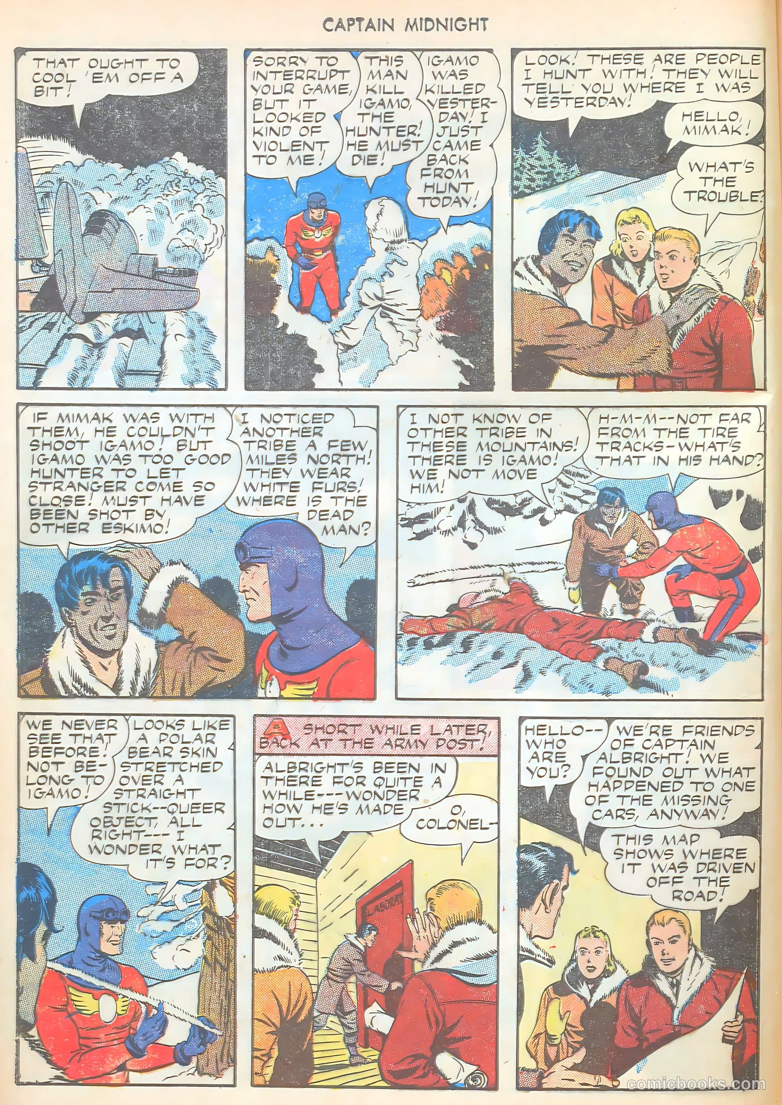 Captain Midnight #30 — page 8 of 36