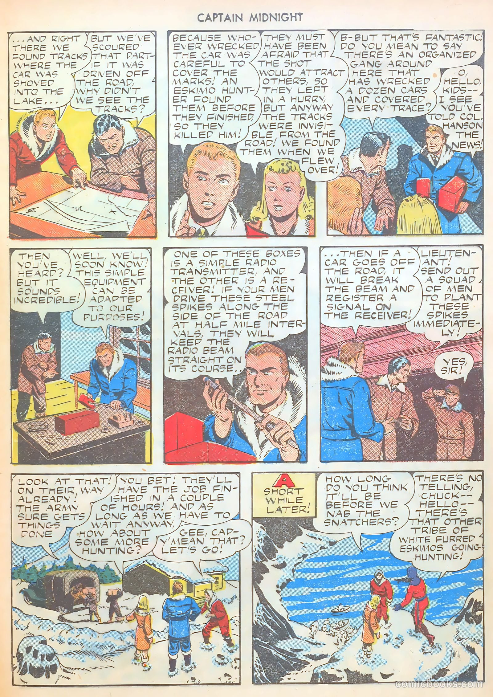 Captain Midnight #30 — page 9 of 36