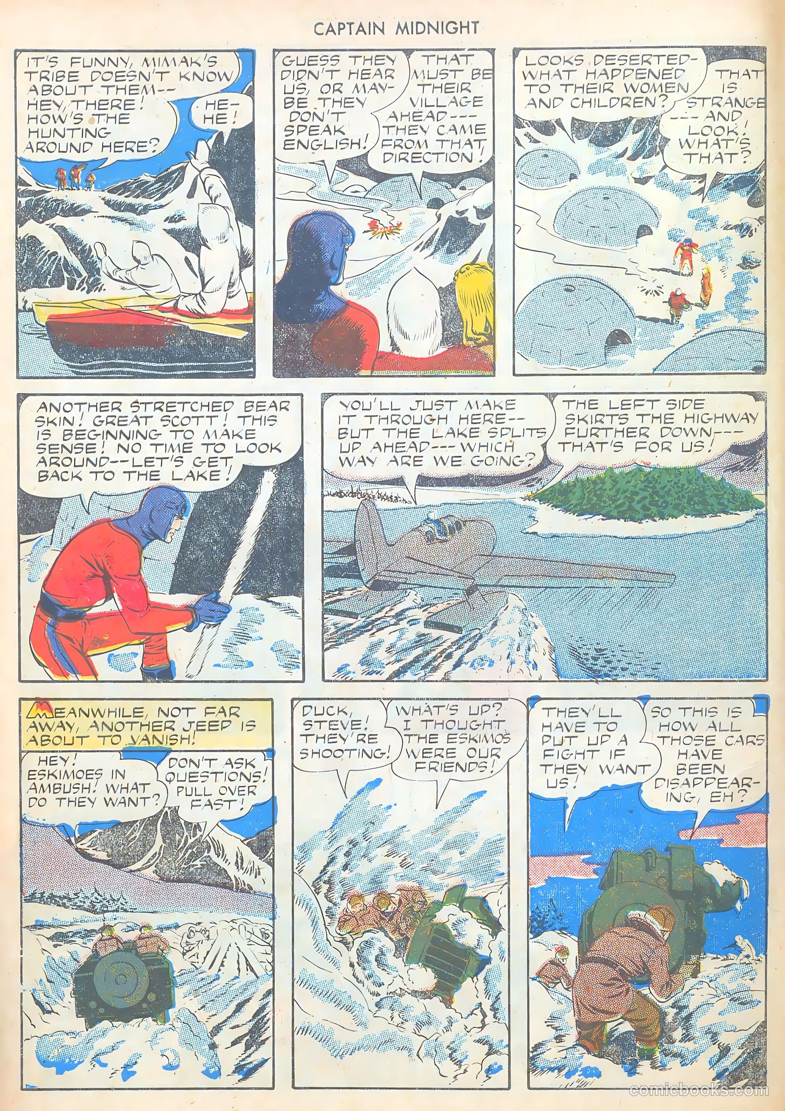 Captain Midnight #30 — page 10 of 36