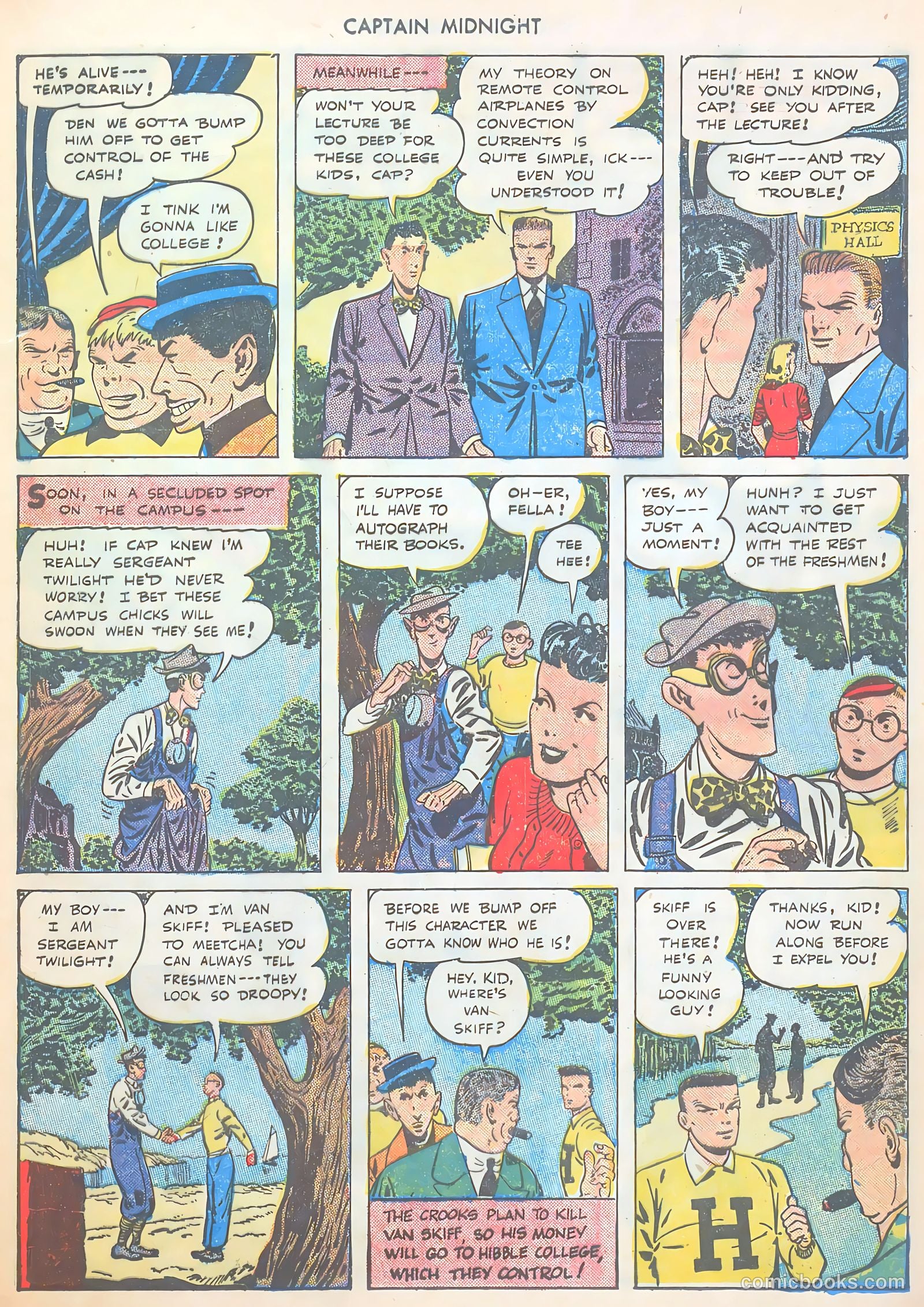 Captain Midnight #30 — page 17 of 36