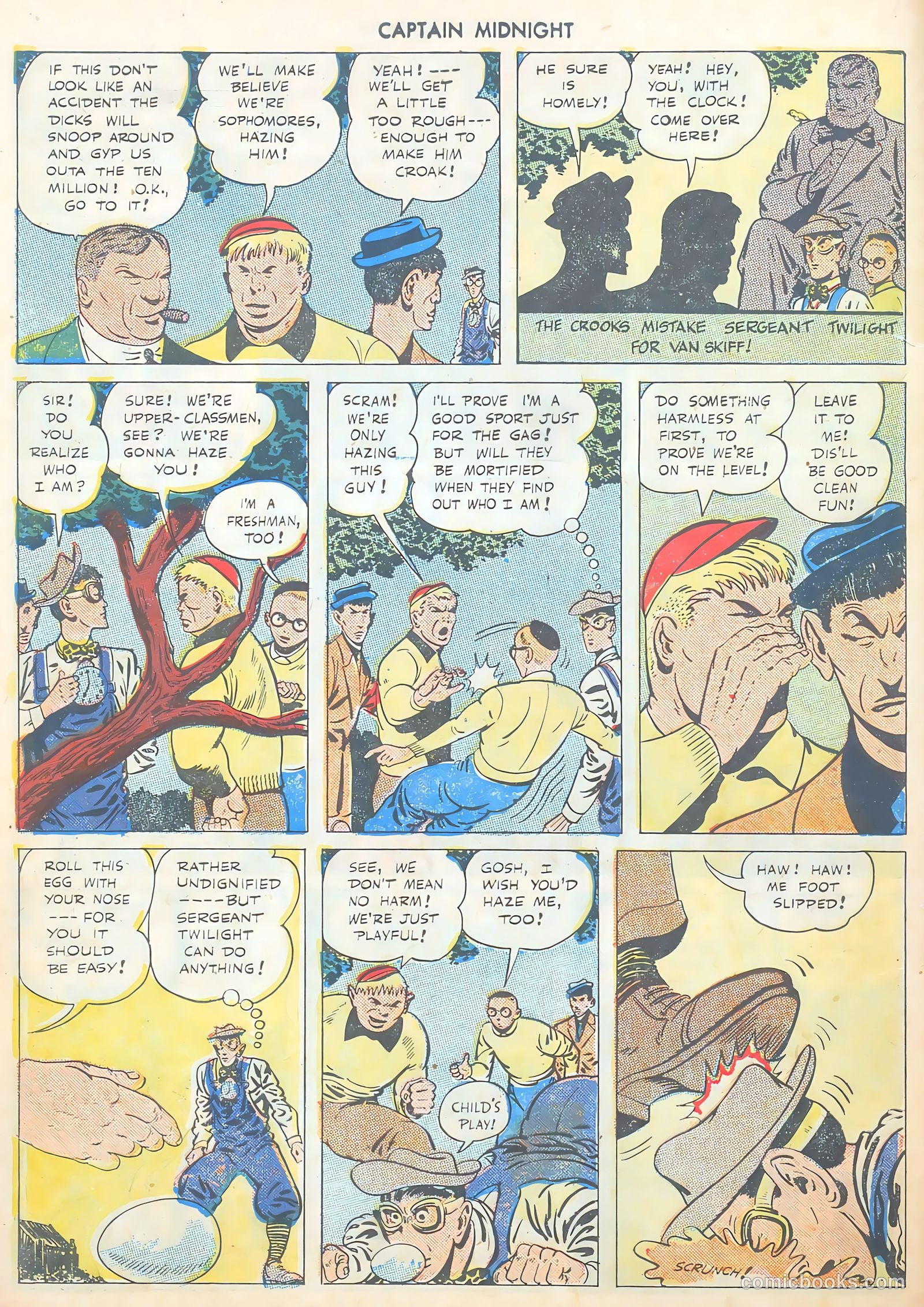 Captain Midnight #30 — page 18 of 36