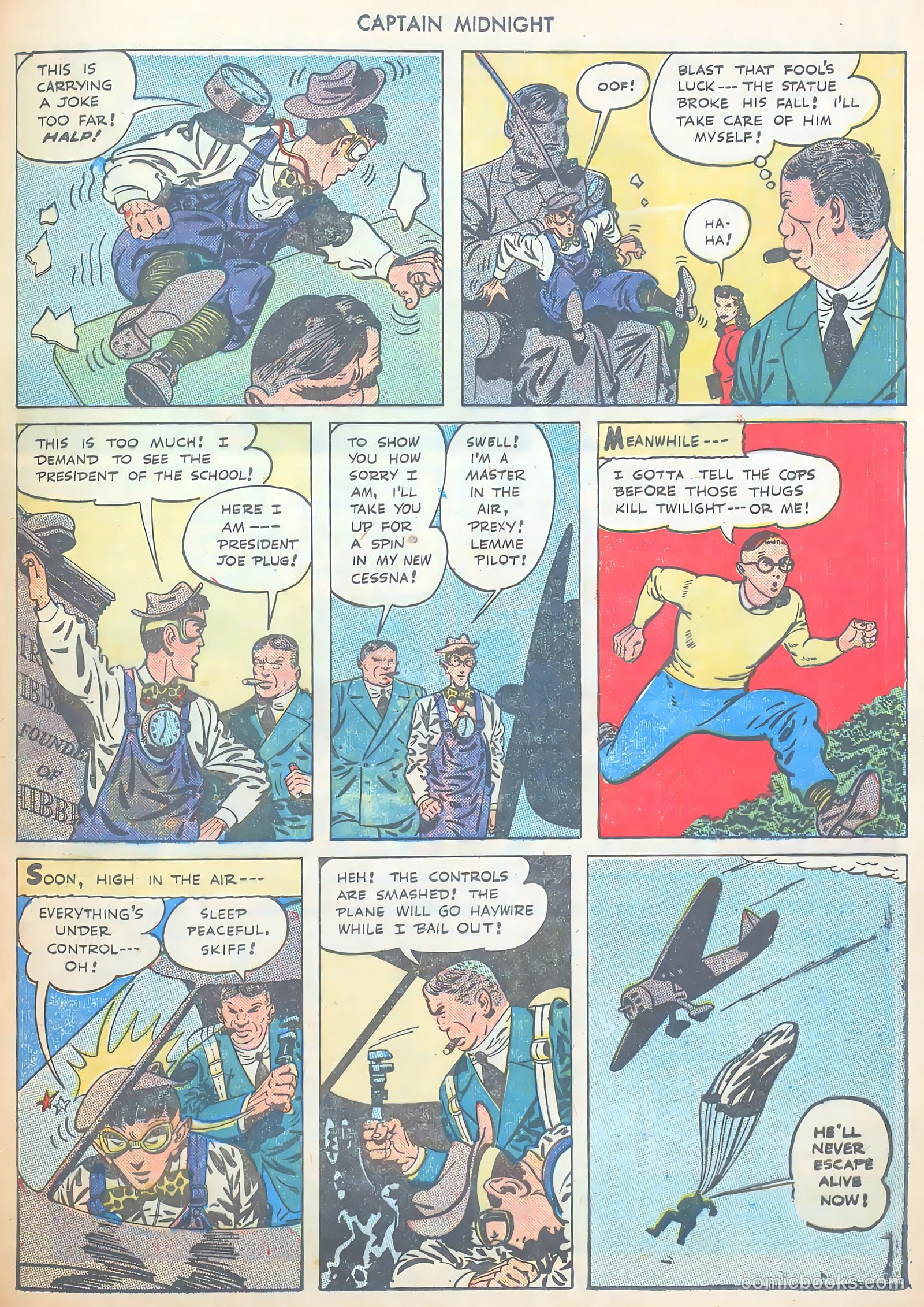Captain Midnight #30 — page 21 of 36