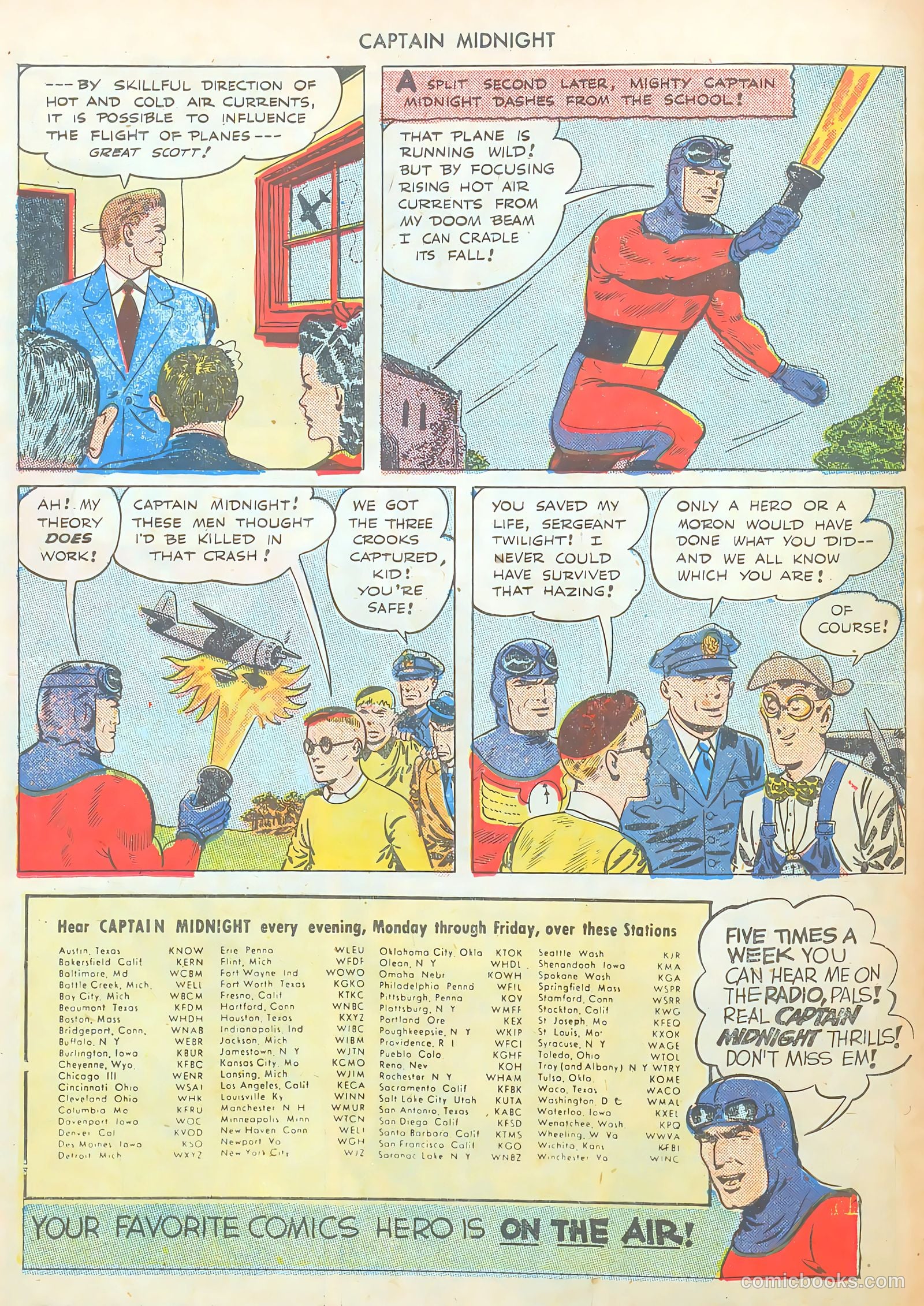 Captain Midnight #30 — page 22 of 36
