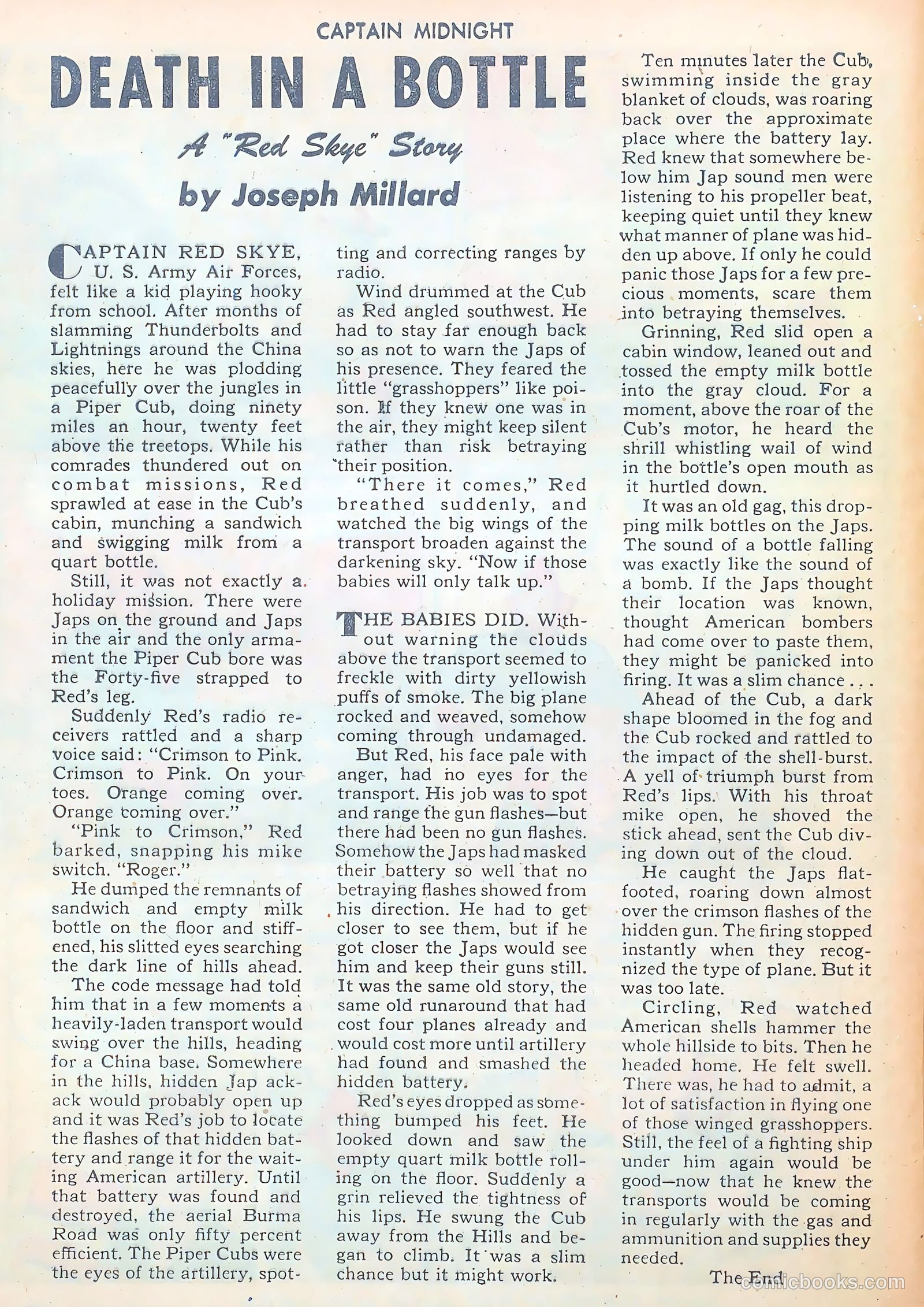 Captain Midnight #30 — page 24 of 36
