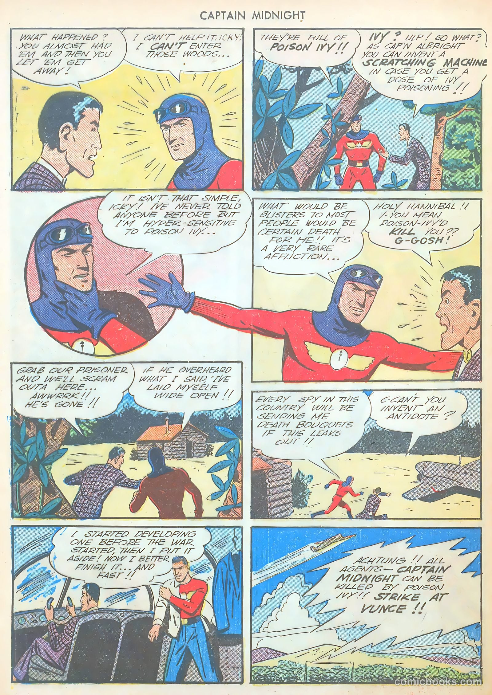 Captain Midnight #30 — page 28 of 36