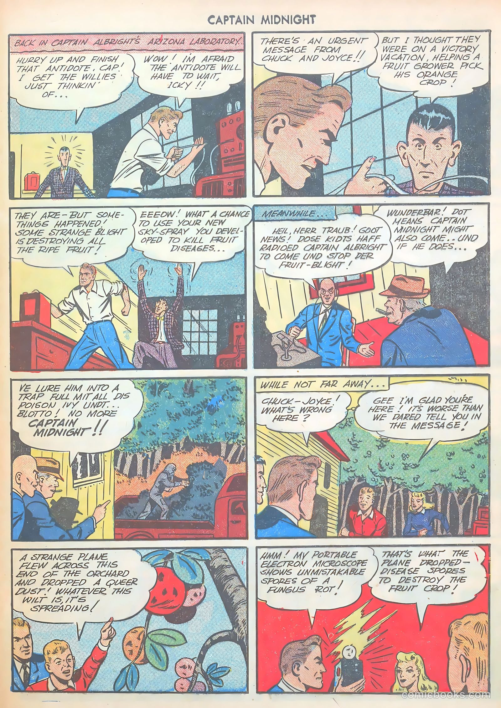 Captain Midnight #30 — page 29 of 36