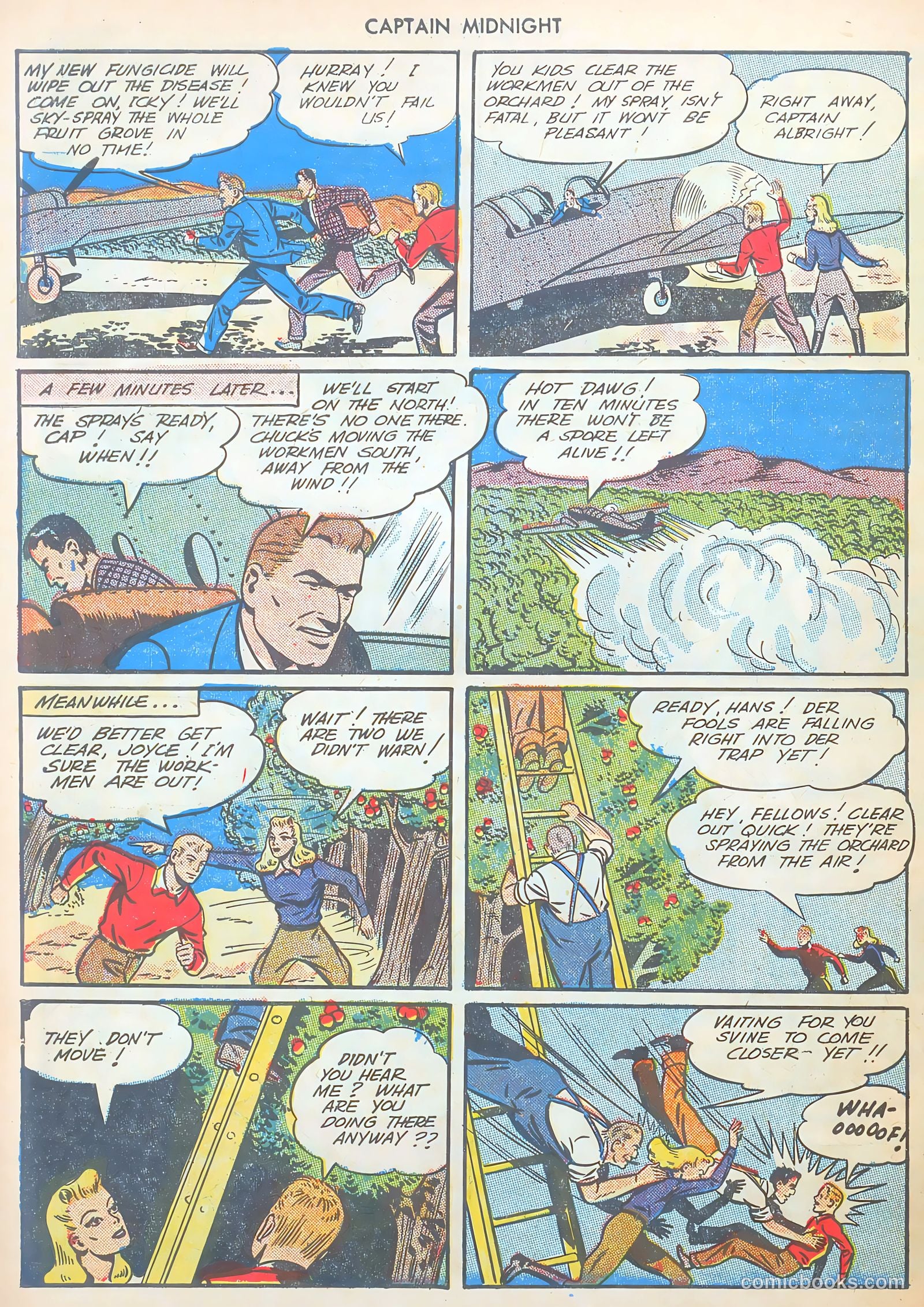 Captain Midnight #30 — page 30 of 36