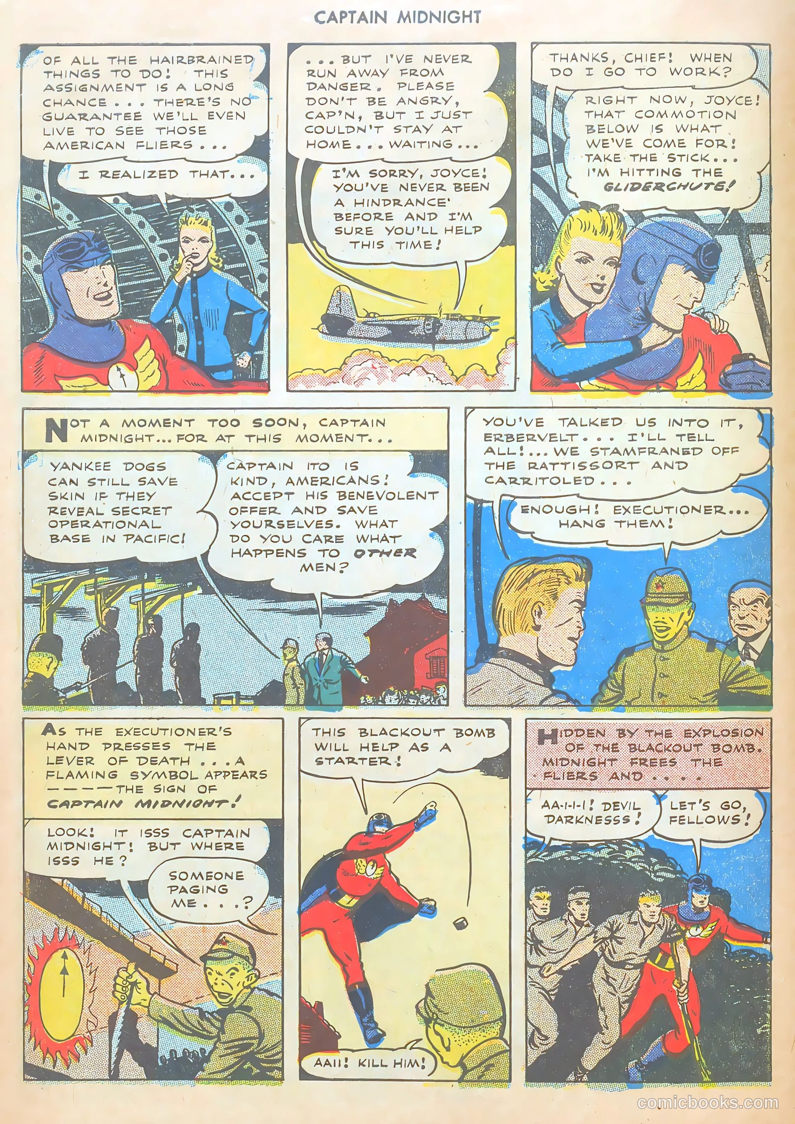 Captain Midnight #31 — page 6 of 36