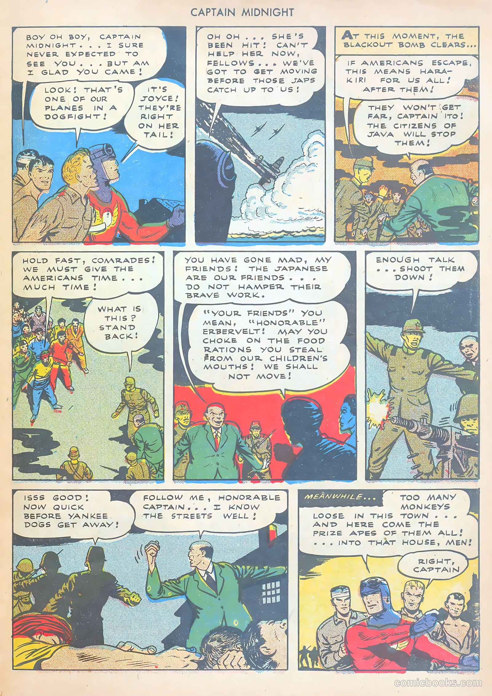 Captain Midnight #31 — page 7 of 36