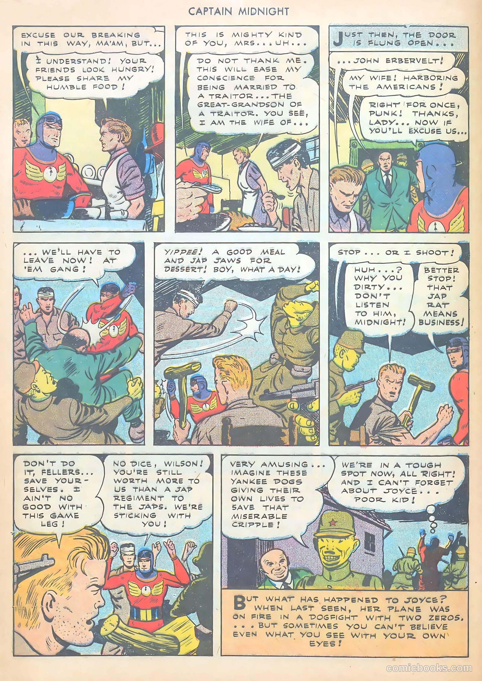 Captain Midnight #31 — page 8 of 36