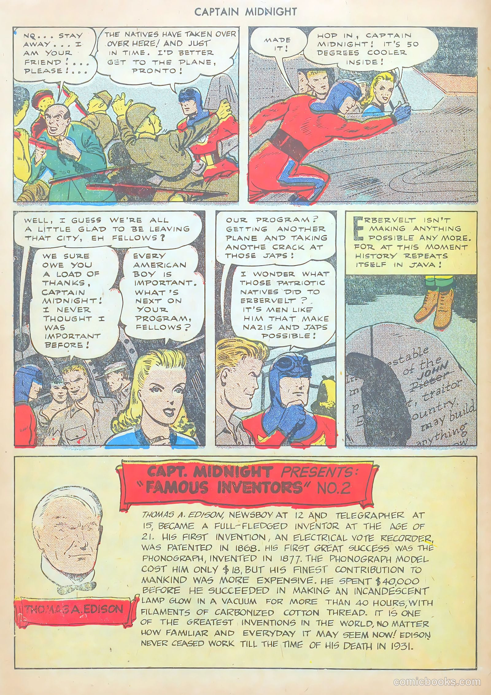 Captain Midnight #31 — page 10 of 36