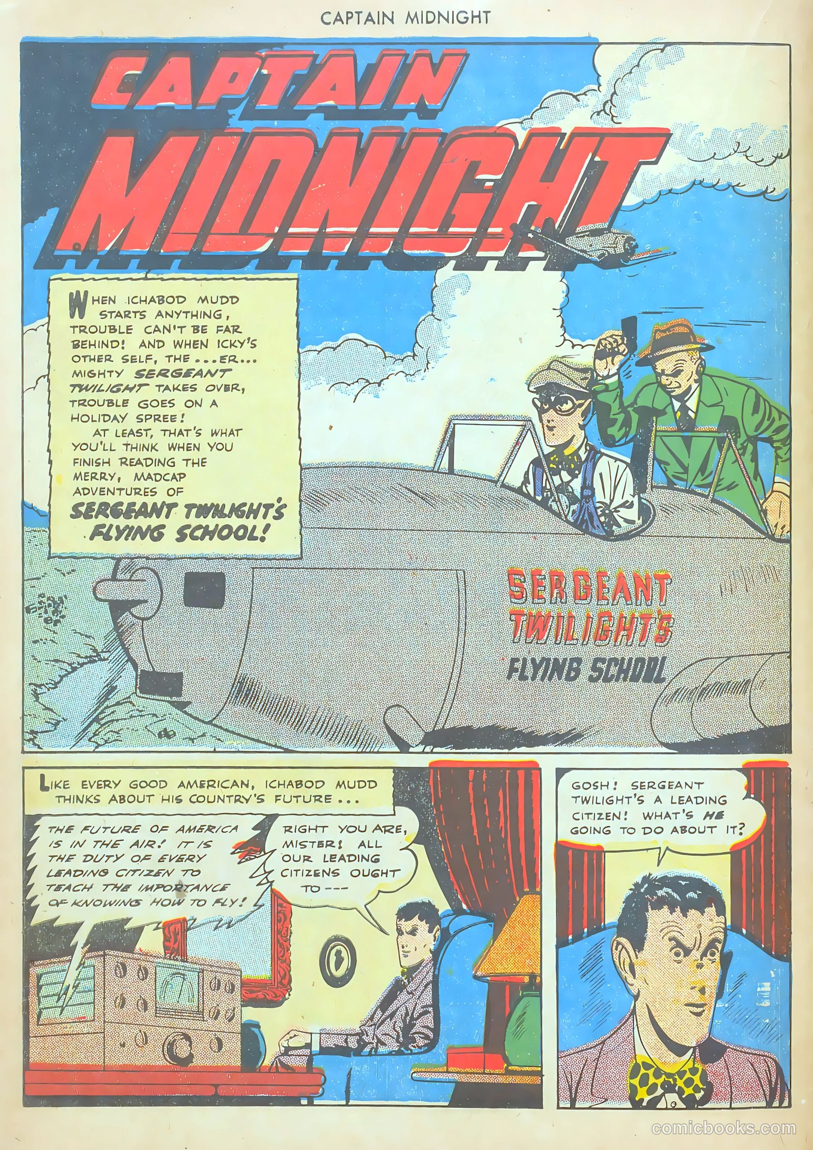 Captain Midnight #31 — page 14 of 36