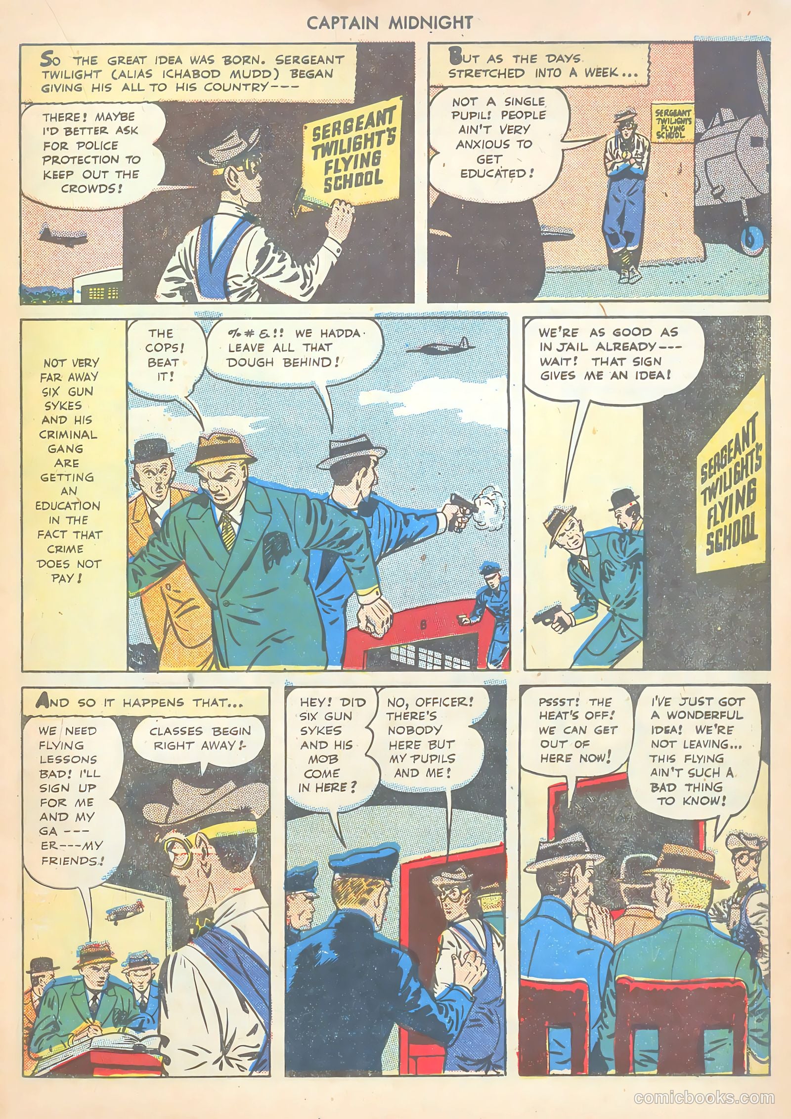 Captain Midnight #31 — page 15 of 36