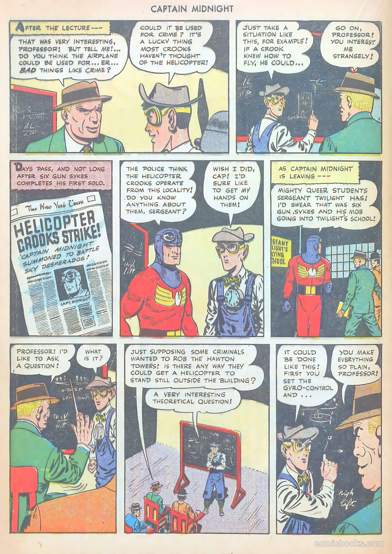 Captain Midnight #31 — page 16 of 36