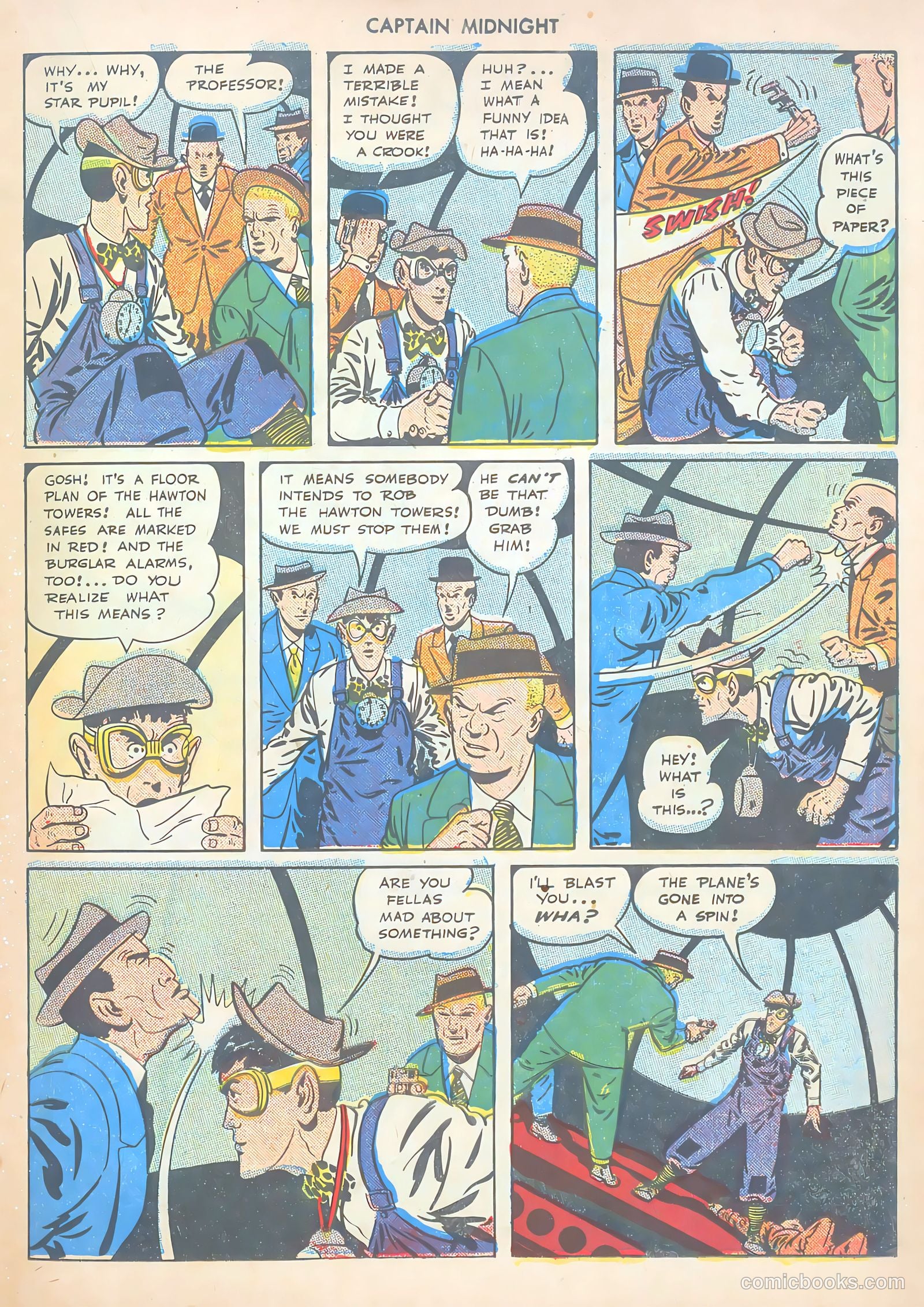 Captain Midnight #31 — page 19 of 36