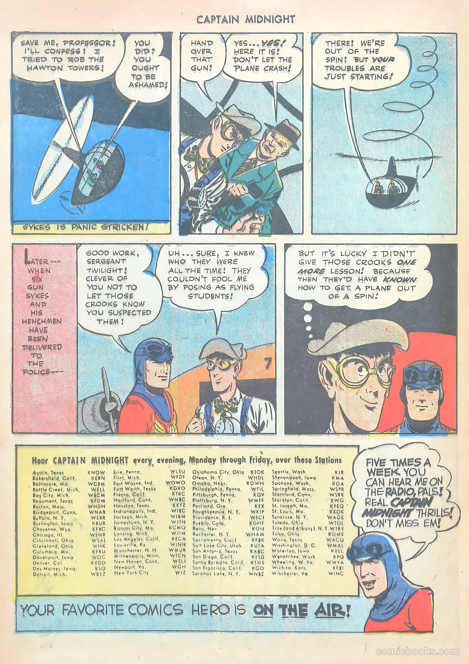 Captain Midnight #31 — page 20 of 36