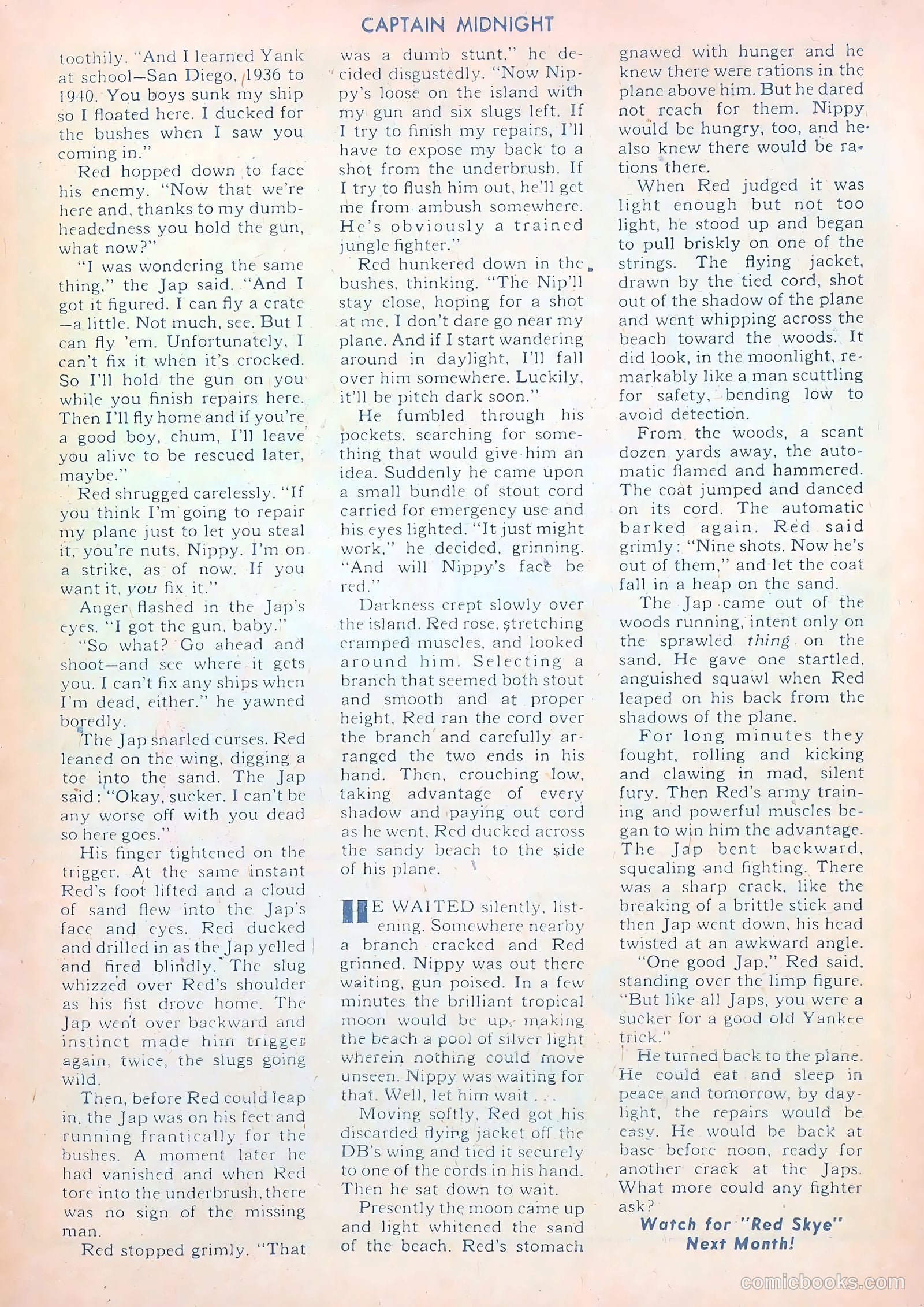 Captain Midnight #31 — page 23 of 36