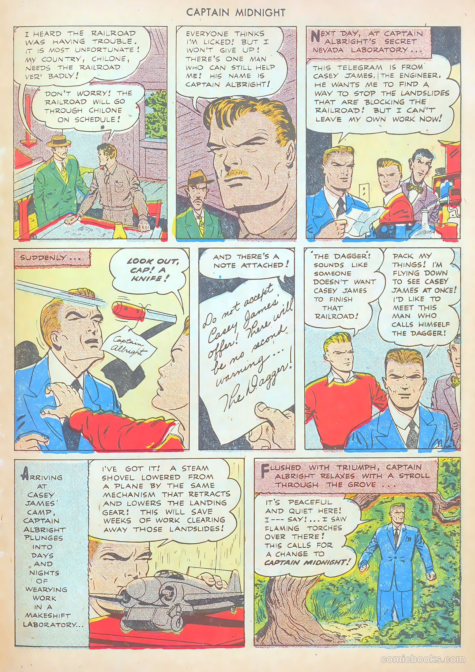 Captain Midnight #31 — page 27 of 36