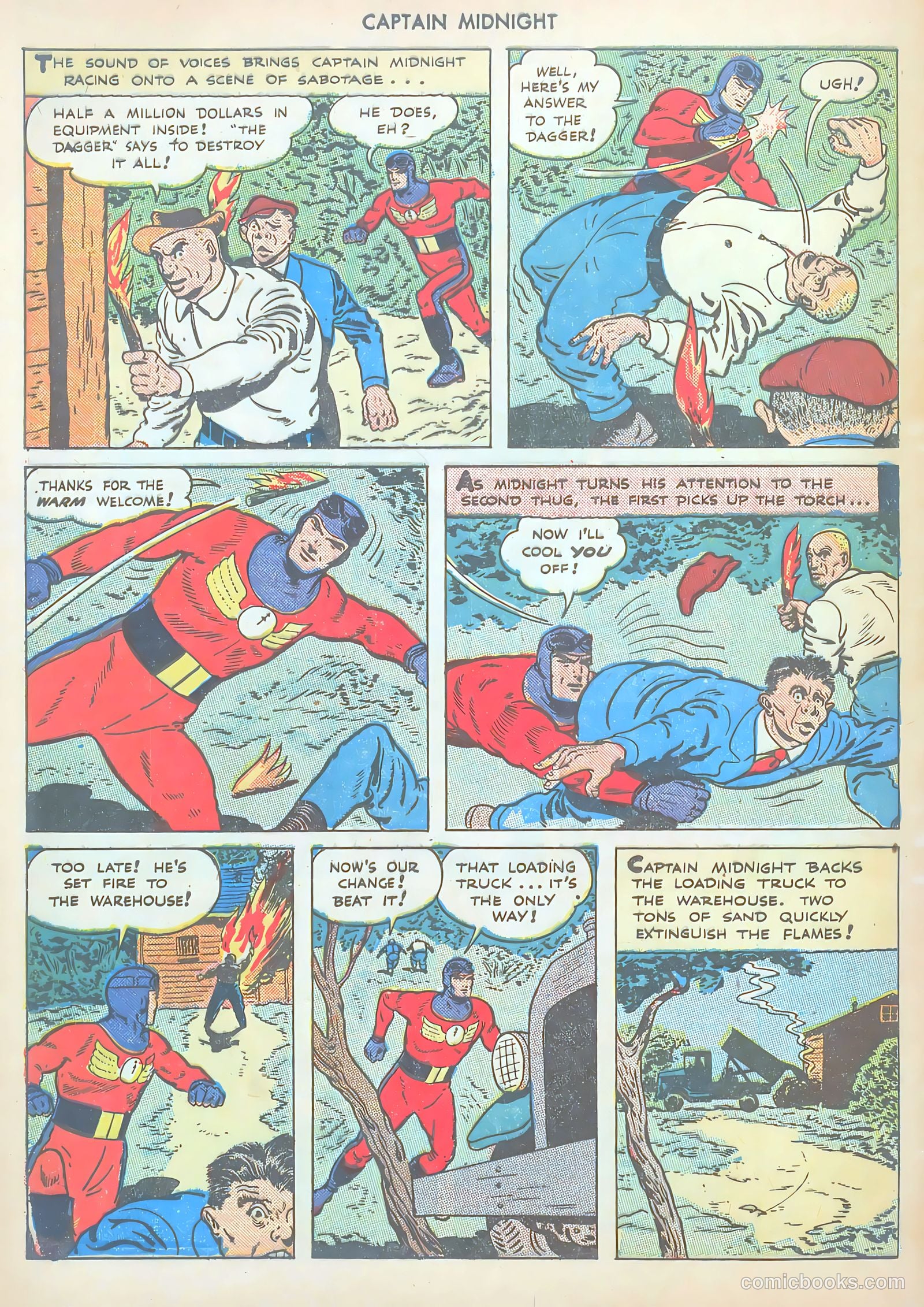 Captain Midnight #31 — page 28 of 36