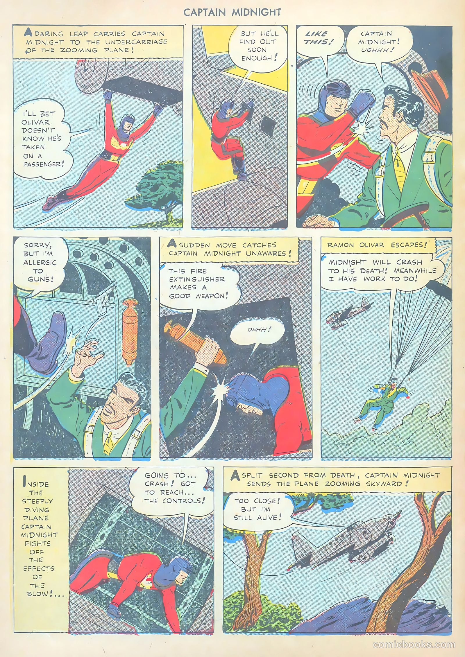 Captain Midnight #31 — page 30 of 36
