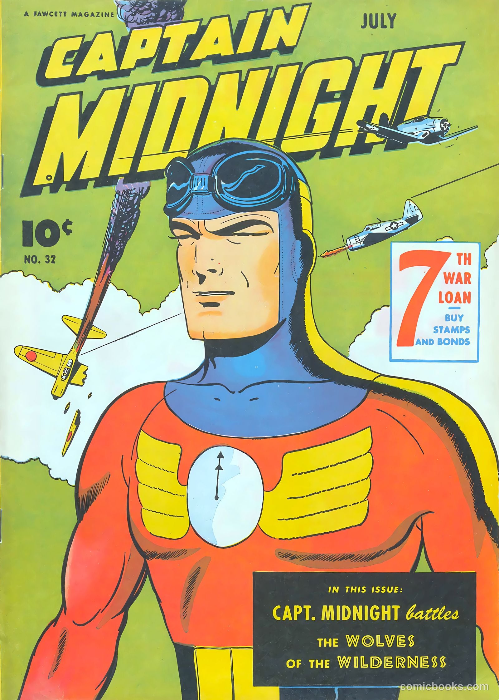 Captain Midnight #32 — page 1 of 35