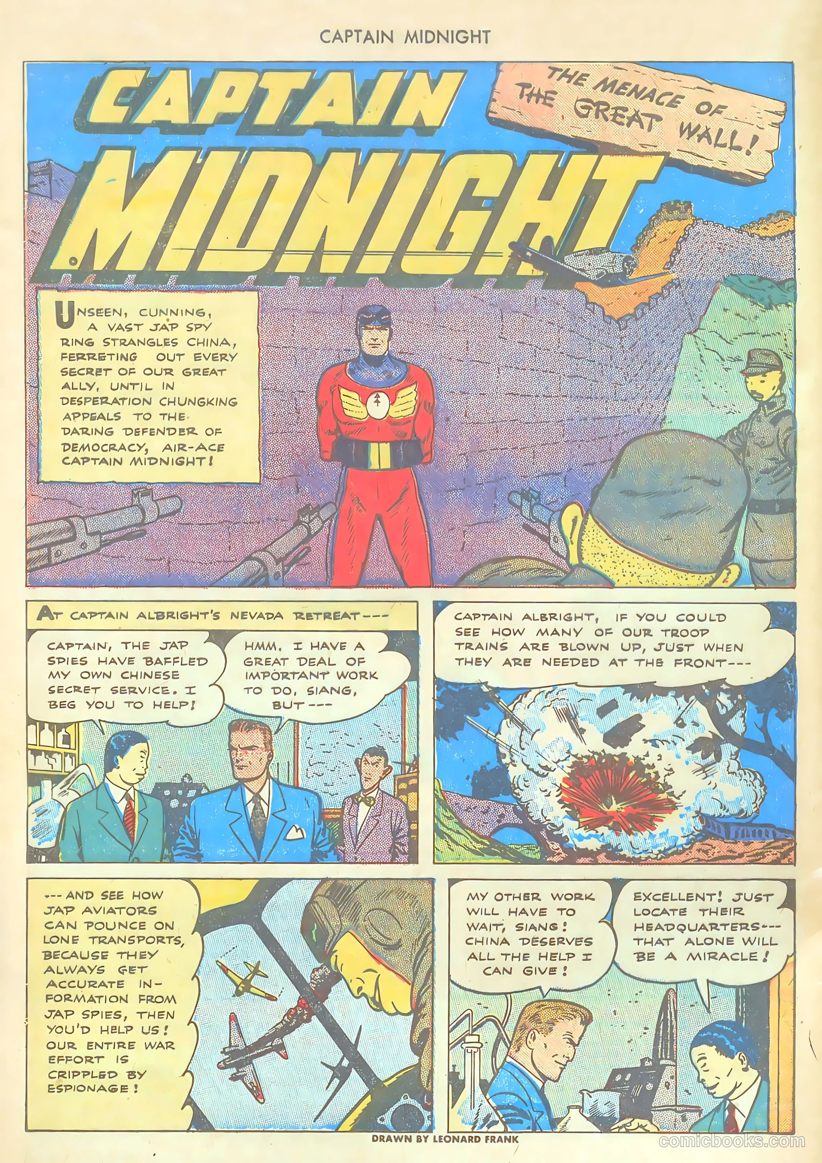 Captain Midnight #32 — page 4 of 35