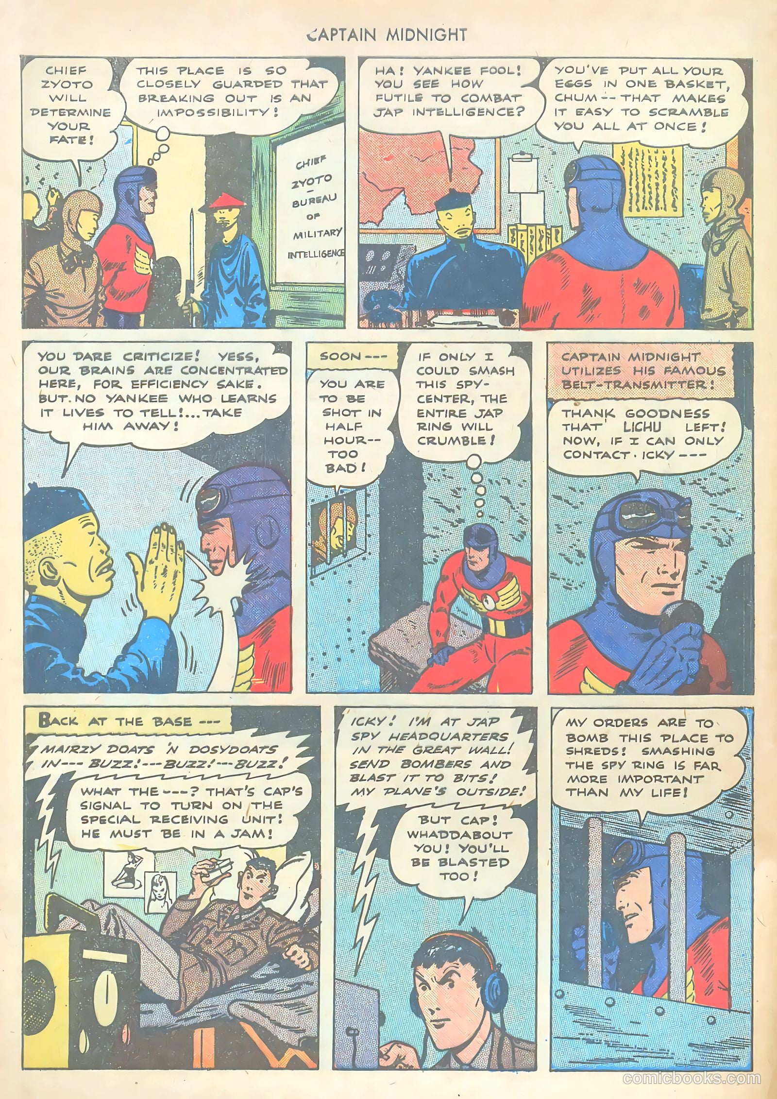 Captain Midnight #32 — page 8 of 35