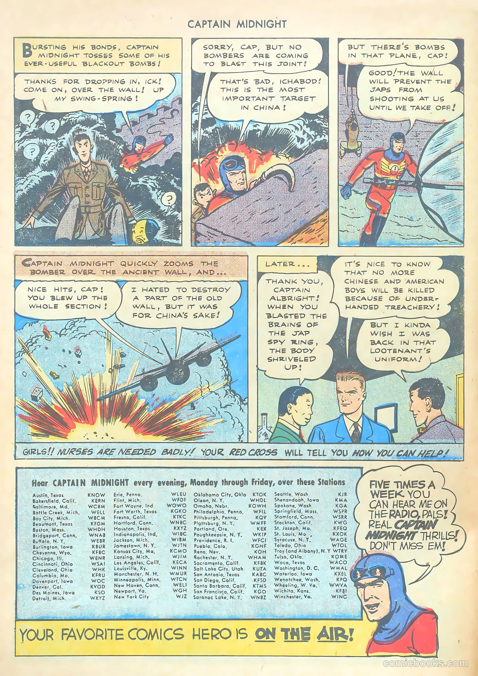 Captain Midnight #32 — page 10 of 35