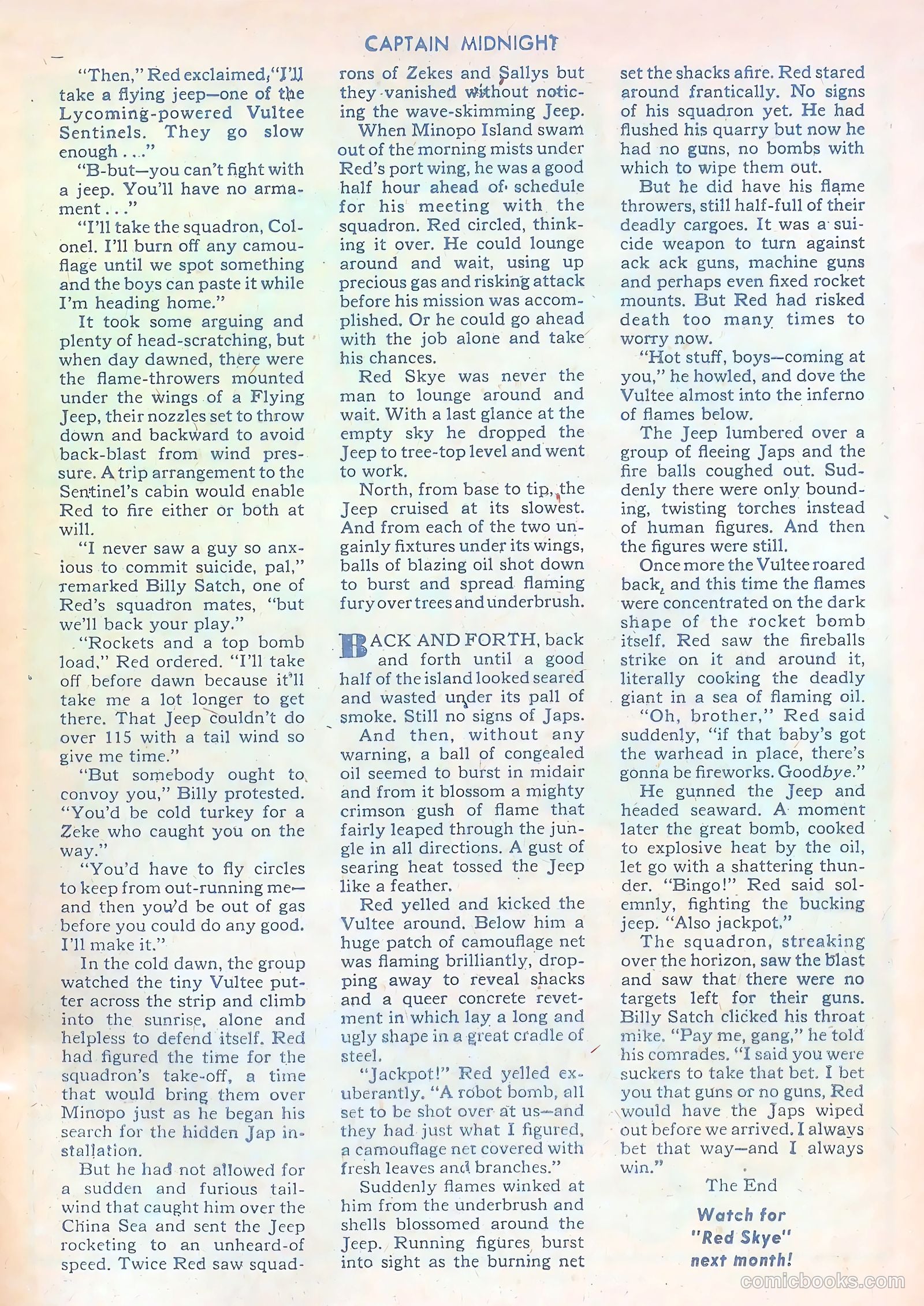 Captain Midnight #32 — page 13 of 35