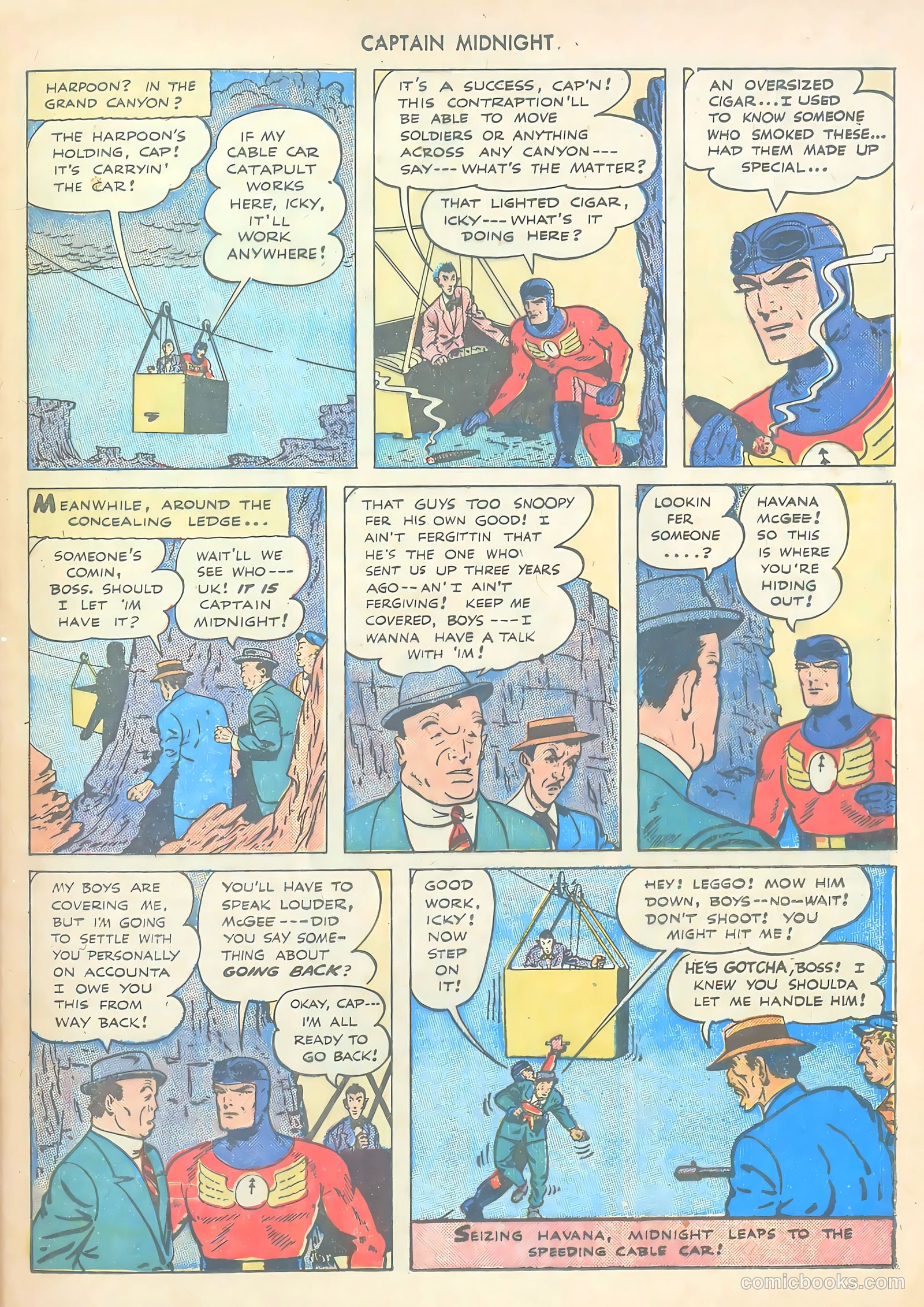 Captain Midnight #32 — page 20 of 35