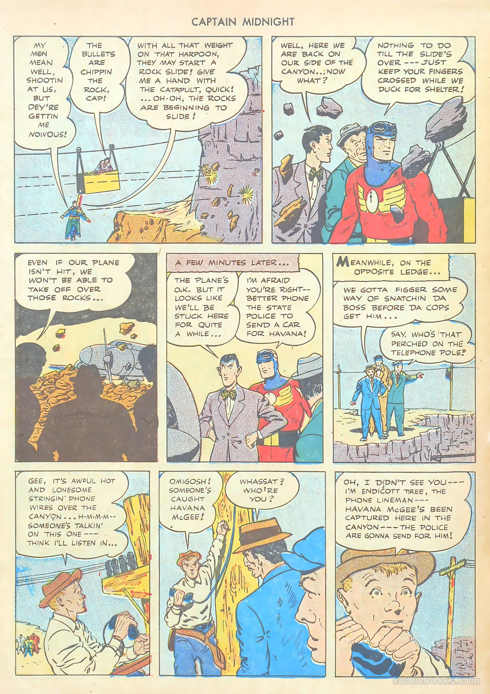 Captain Midnight #32 — page 21 of 35