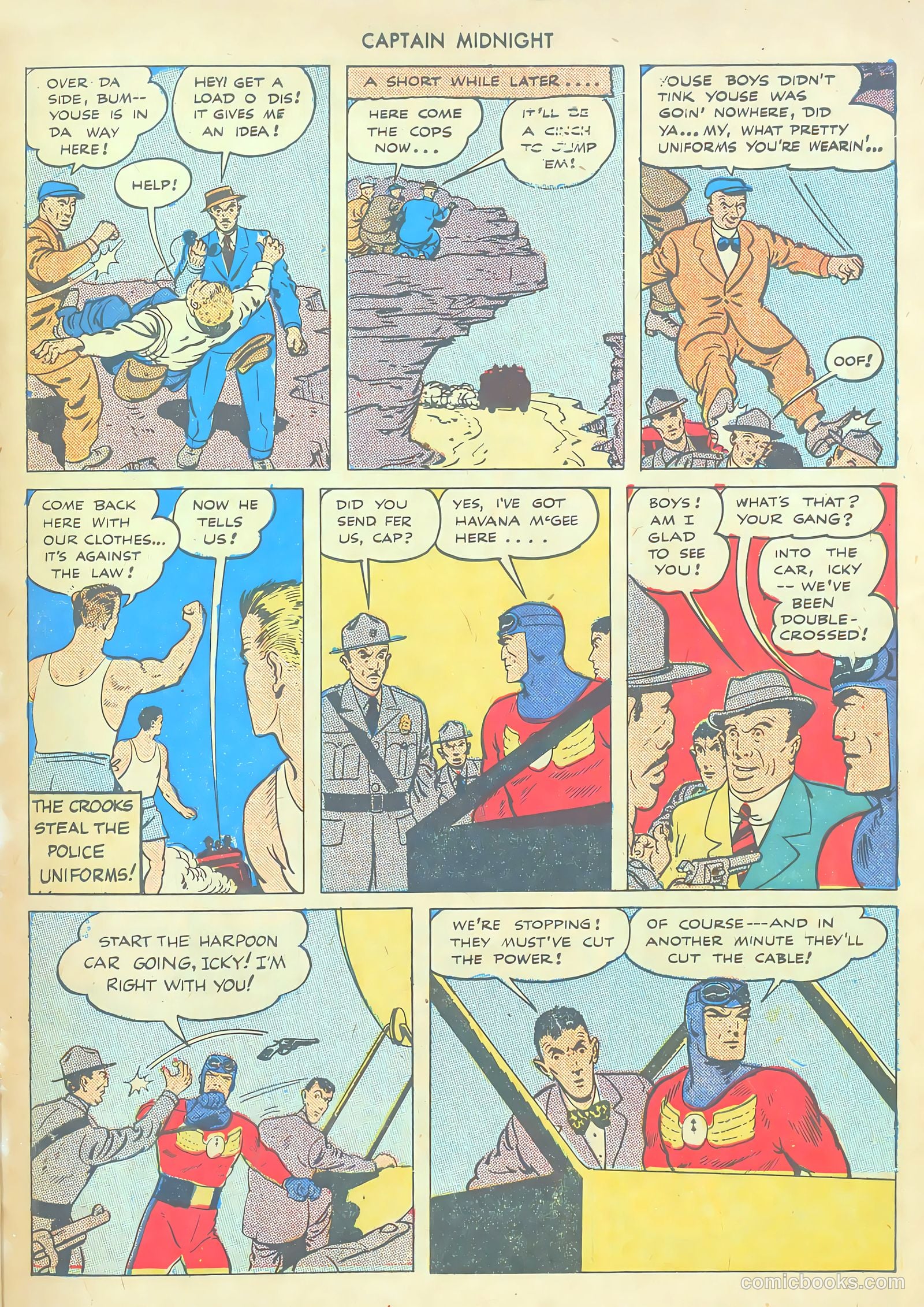 Captain Midnight #32 — page 22 of 35