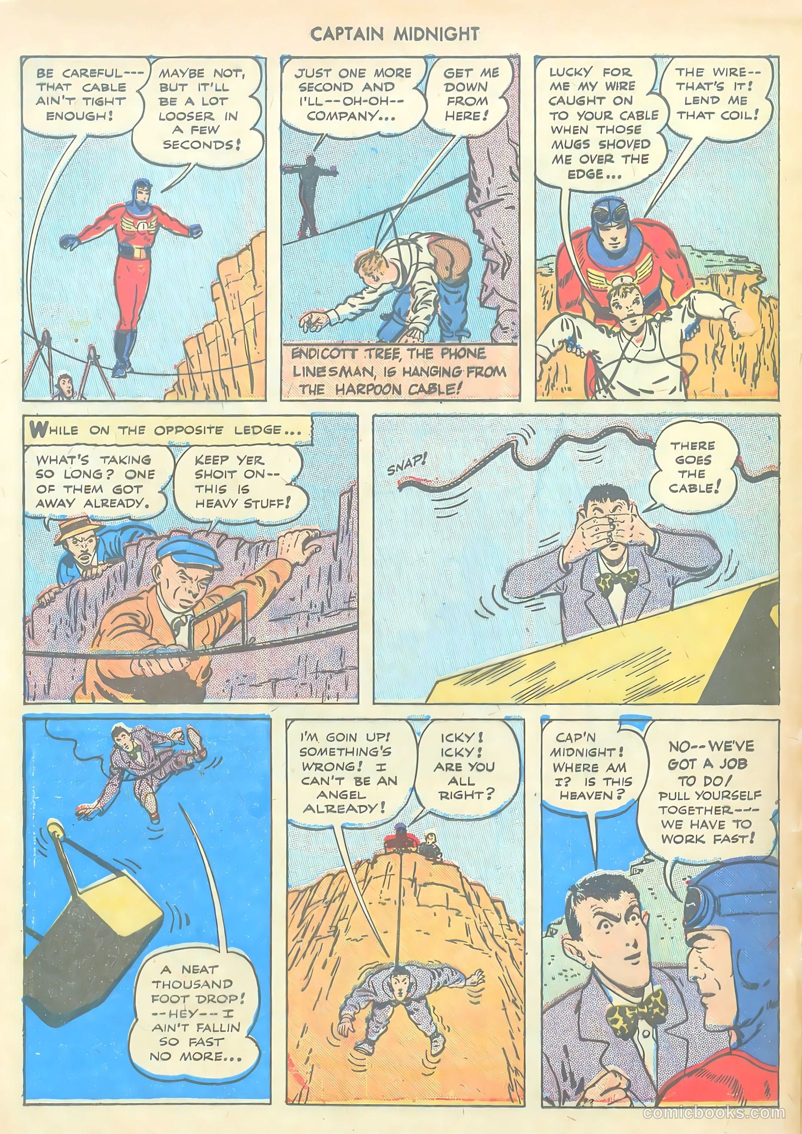 Captain Midnight #32 — page 23 of 35