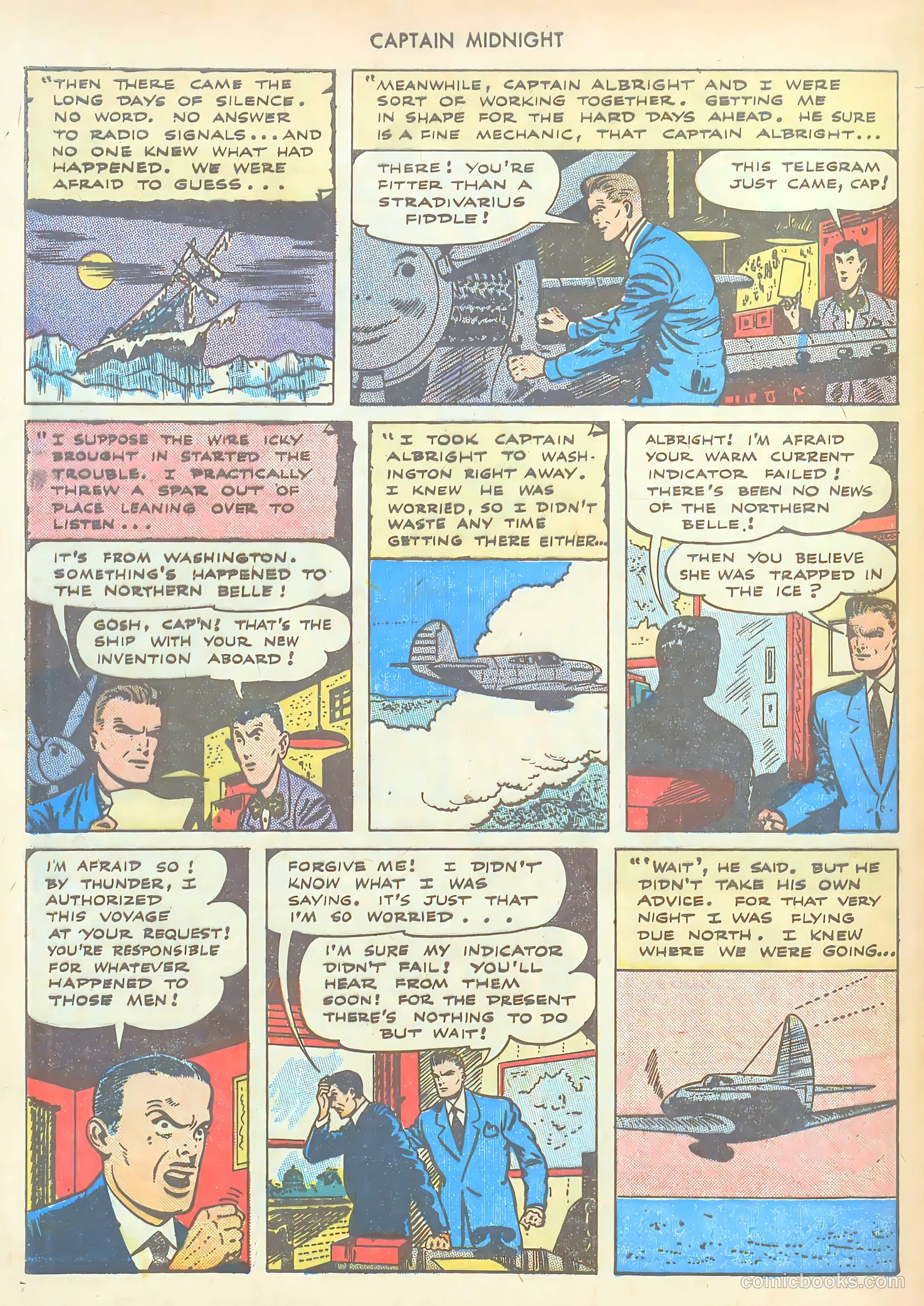 Captain Midnight #32 — page 27 of 35