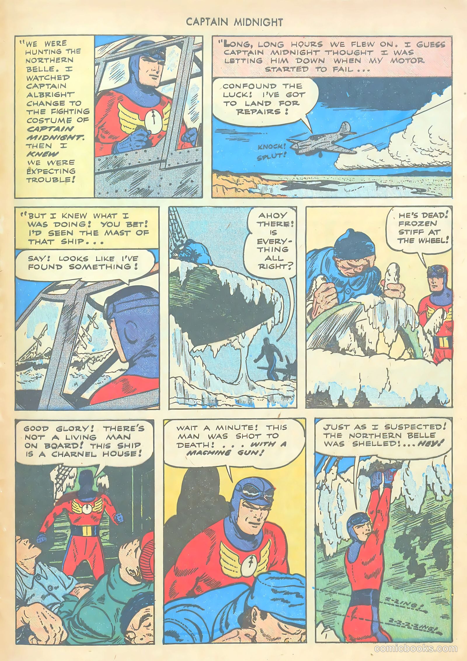 Captain Midnight #32 — page 28 of 35