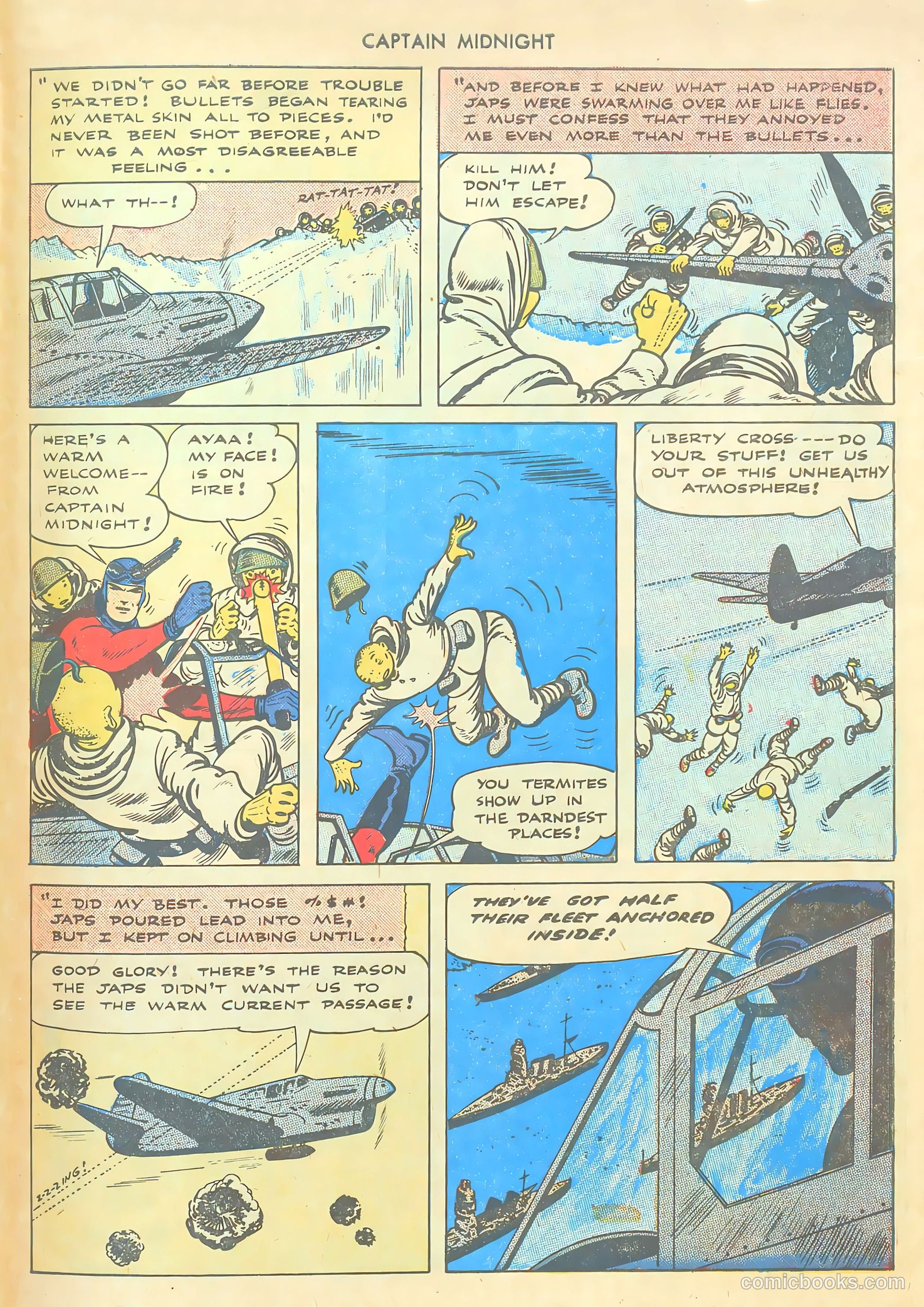 Captain Midnight #32 — page 30 of 35