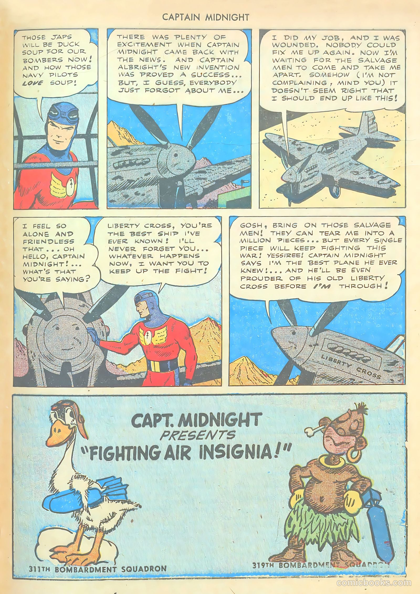Captain Midnight #32 — page 32 of 35