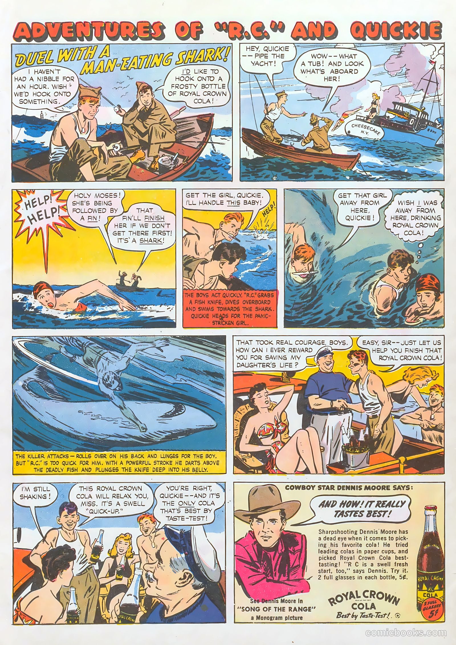 Captain Midnight #32 — page 35 of 35