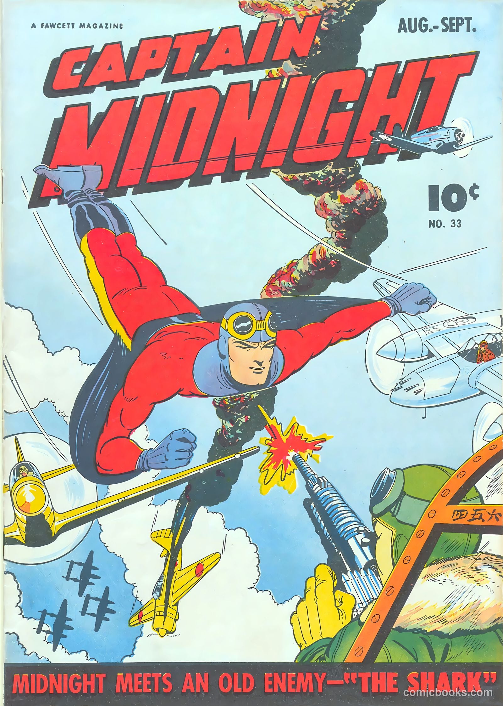 Captain Midnight #33 — page 1 of 36