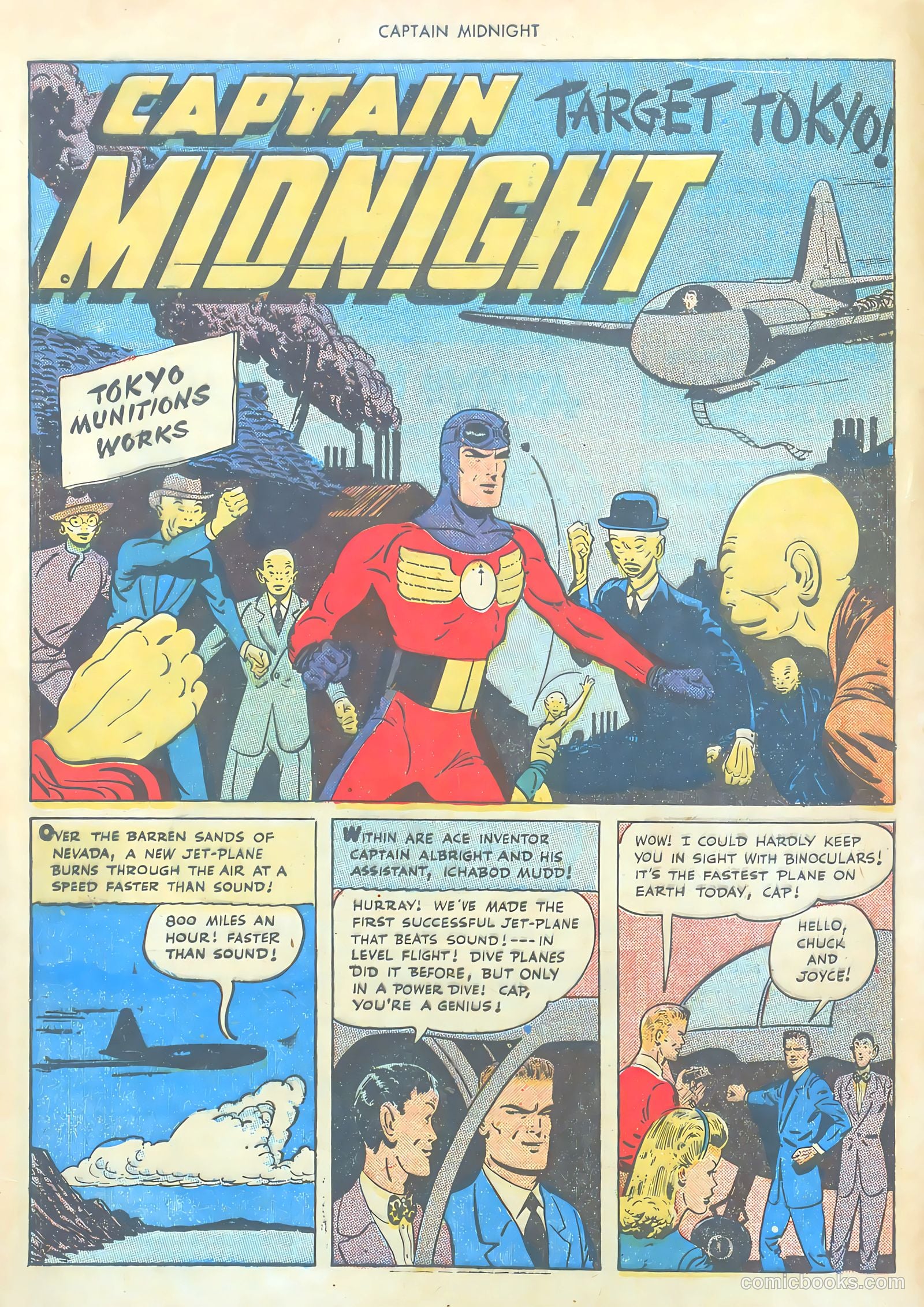 Captain Midnight #33 — page 4 of 36