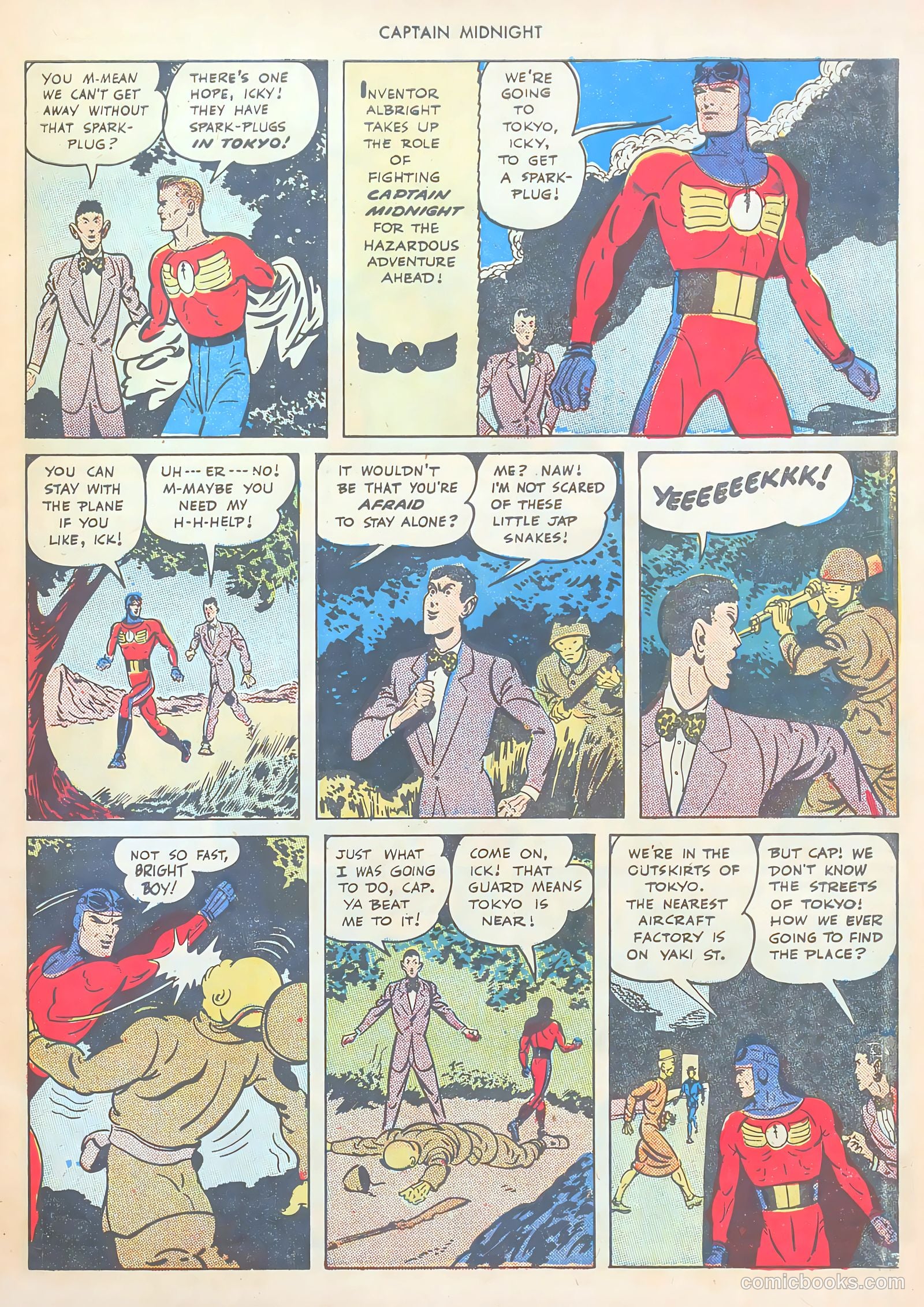 Captain Midnight #33 — page 7 of 36