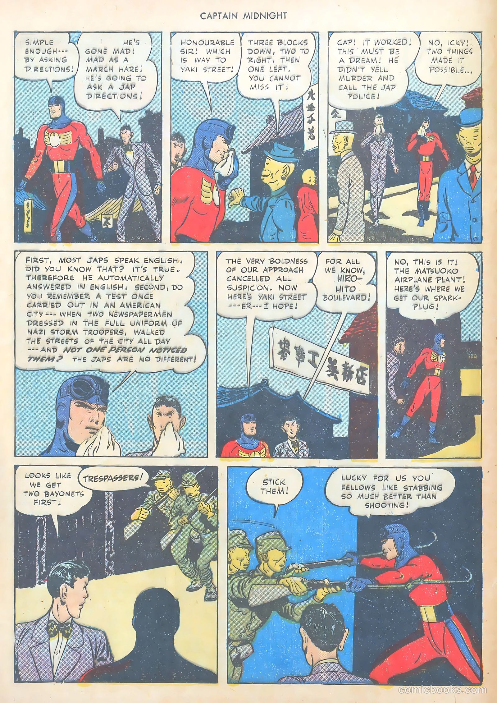 Captain Midnight #33 — page 8 of 36