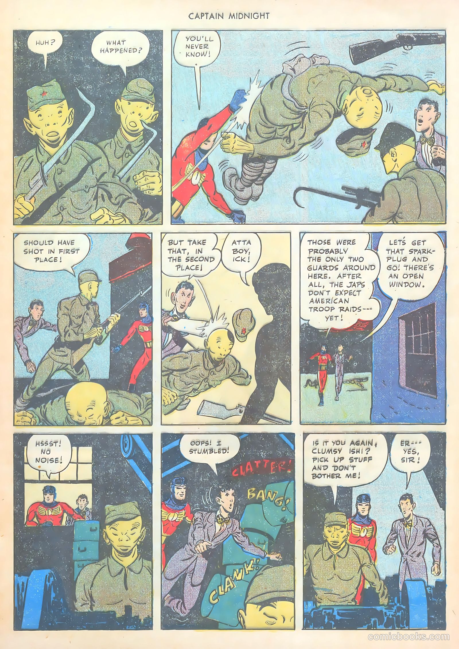 Captain Midnight #33 — page 9 of 36
