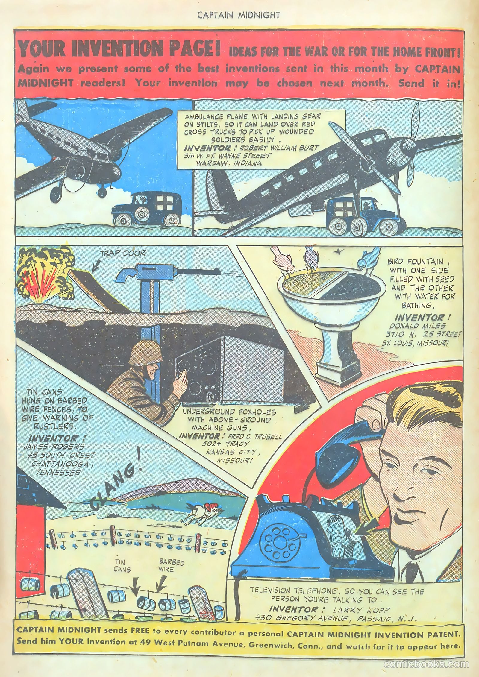 Captain Midnight #33 — page 12 of 36