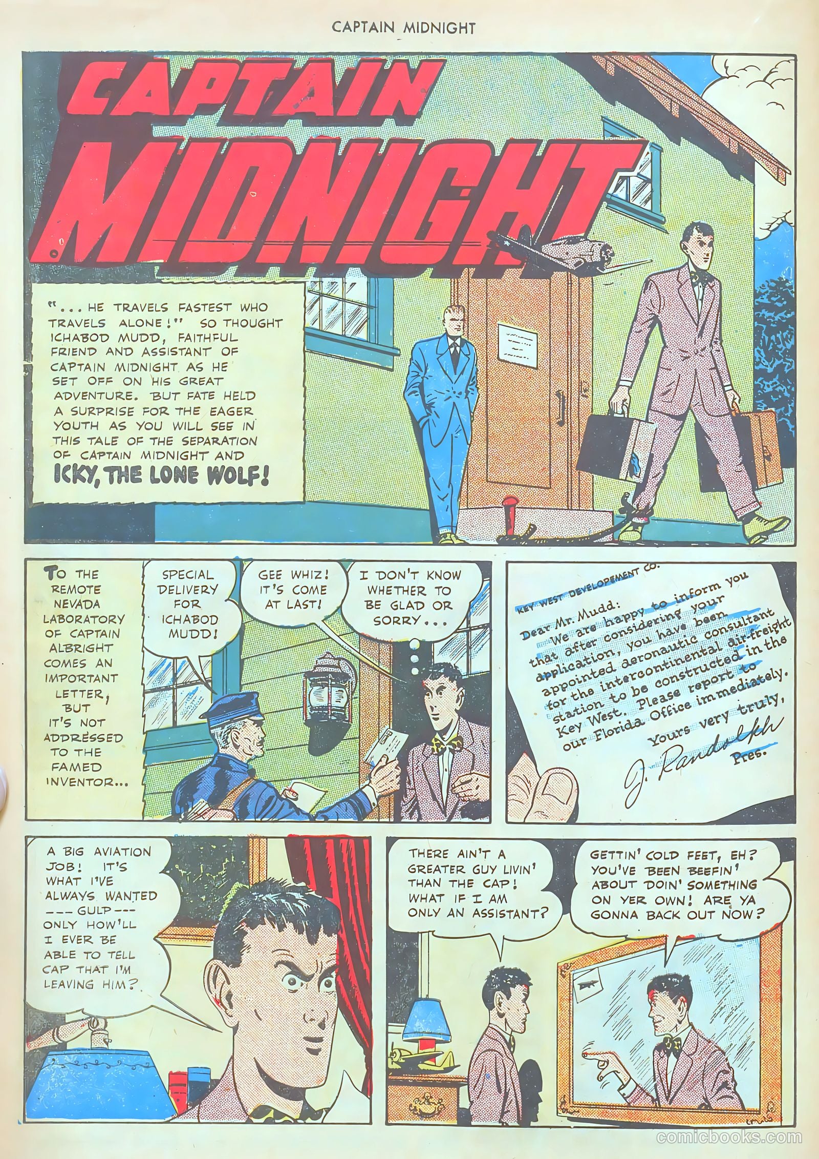 Captain Midnight #33 — page 14 of 36