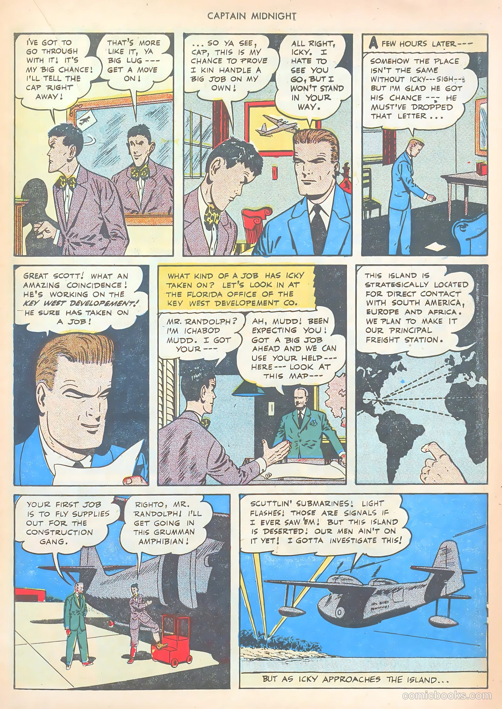 Captain Midnight #33 — page 15 of 36