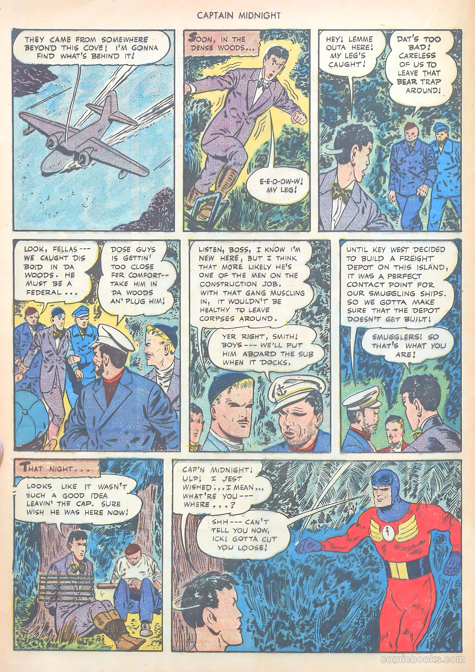 Captain Midnight #33 — page 16 of 36