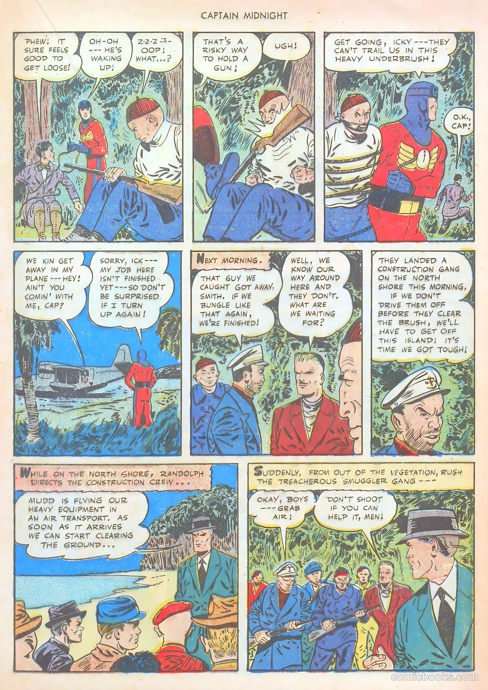 Captain Midnight #33 — page 17 of 36