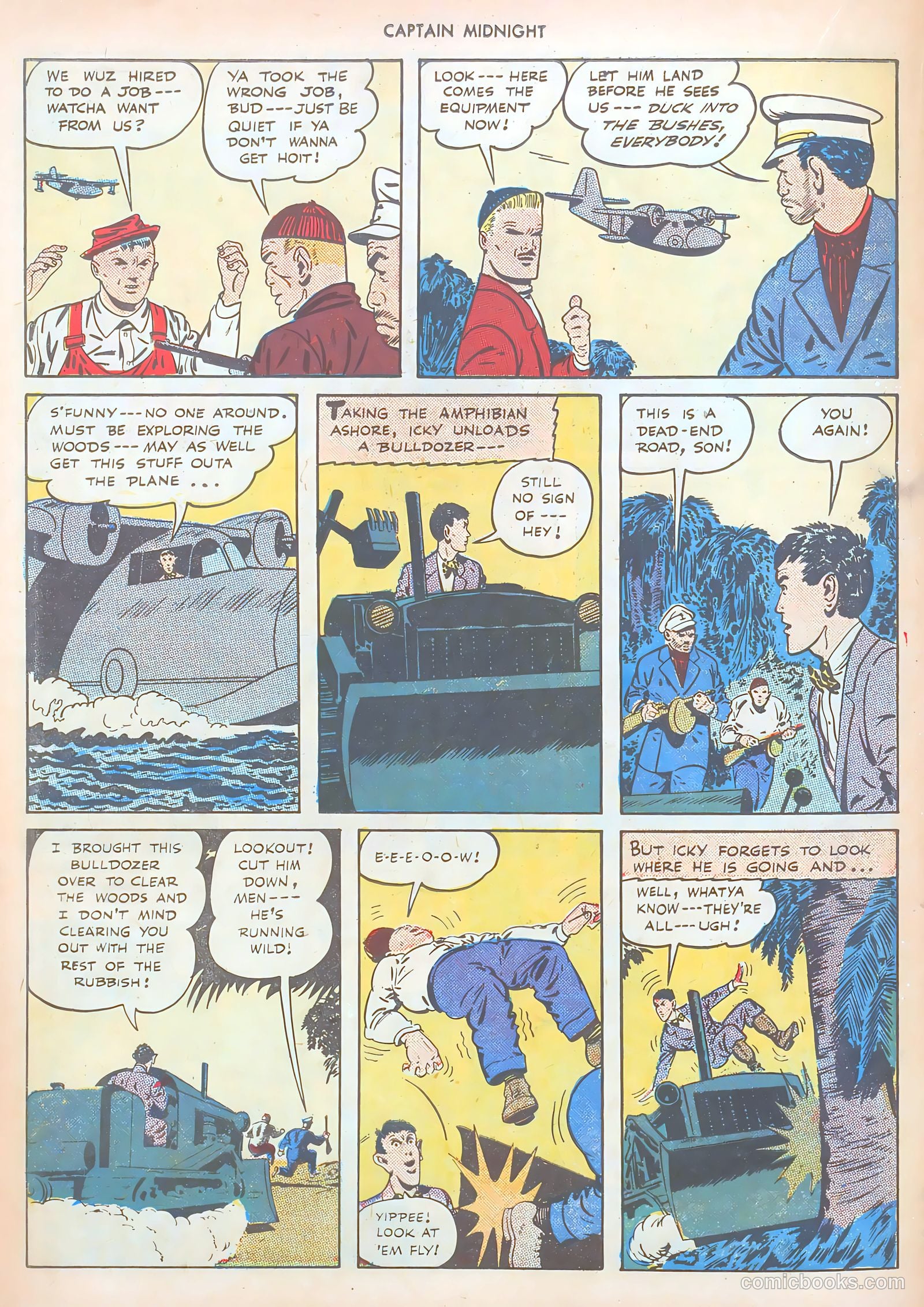 Captain Midnight #33 — page 18 of 36