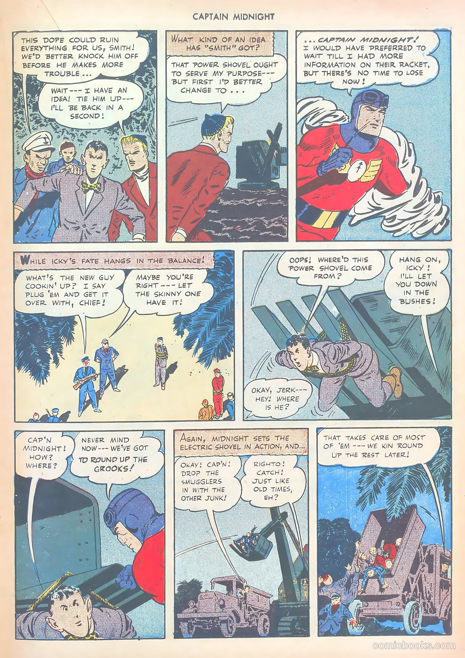 Captain Midnight #33 — page 19 of 36